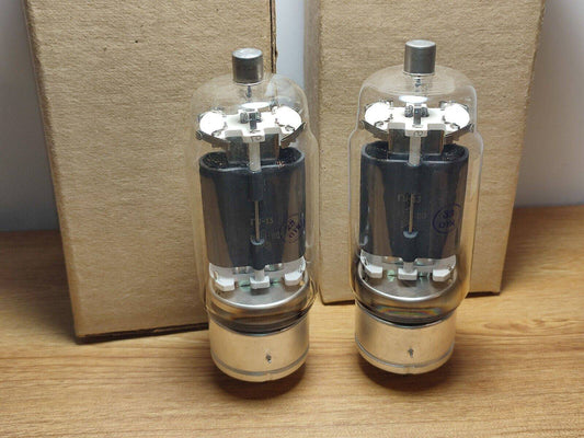 2x ULTRA RARE GU-13 / GU13 / FU-13 / 813 BEAM-TETRODE POWER AUDIO TUBE NOS 80's