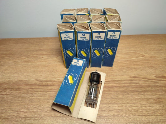 1 pcs LOT 6N6P tubes Gold grid New NOS 70's 1978 ( ecc99 e182cc 5687 7044 7119)