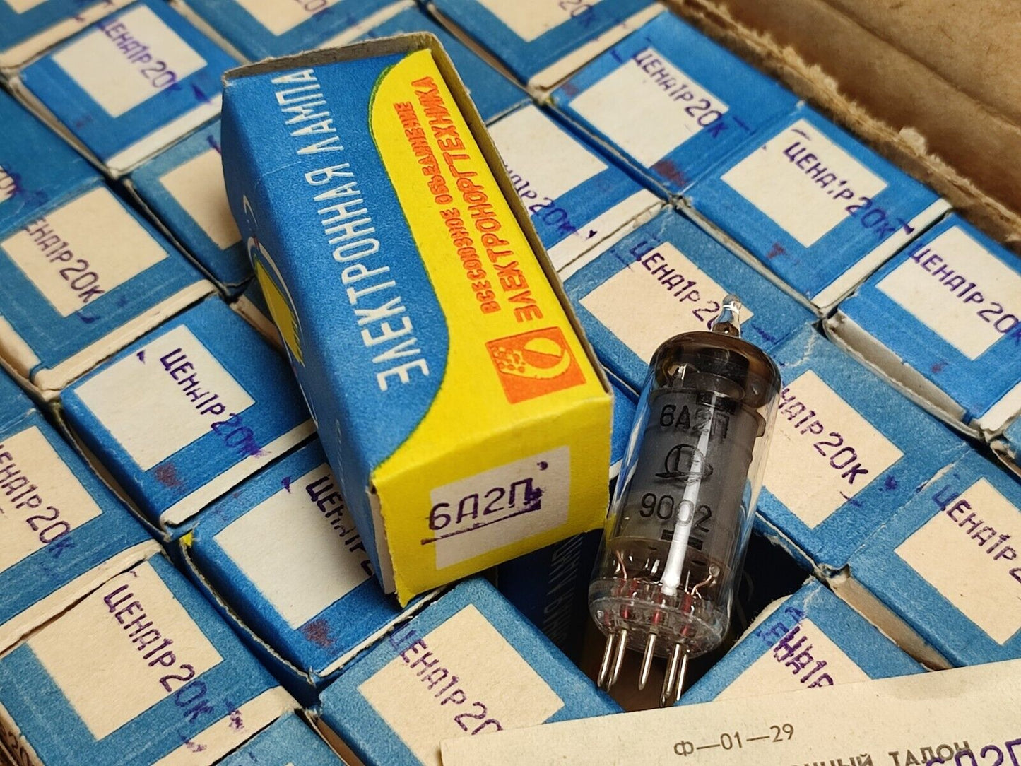 ONE 6A2P/EK90/6BE6 NOS RUSSIA Tube Röhre Lampe 진공관 真空管 电子管 Valve Valvula Valvola