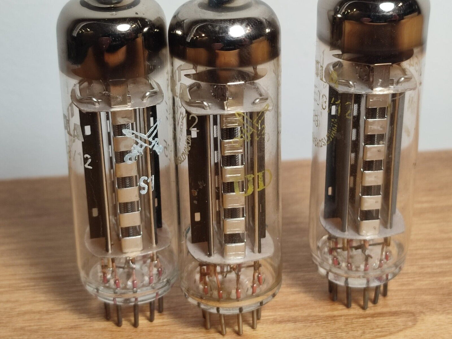 QQE03/12 tube 3pcs Tetrode Vacuum Tubes (~6360 ~RS1029 ~CV2798 ~GU17) NOS