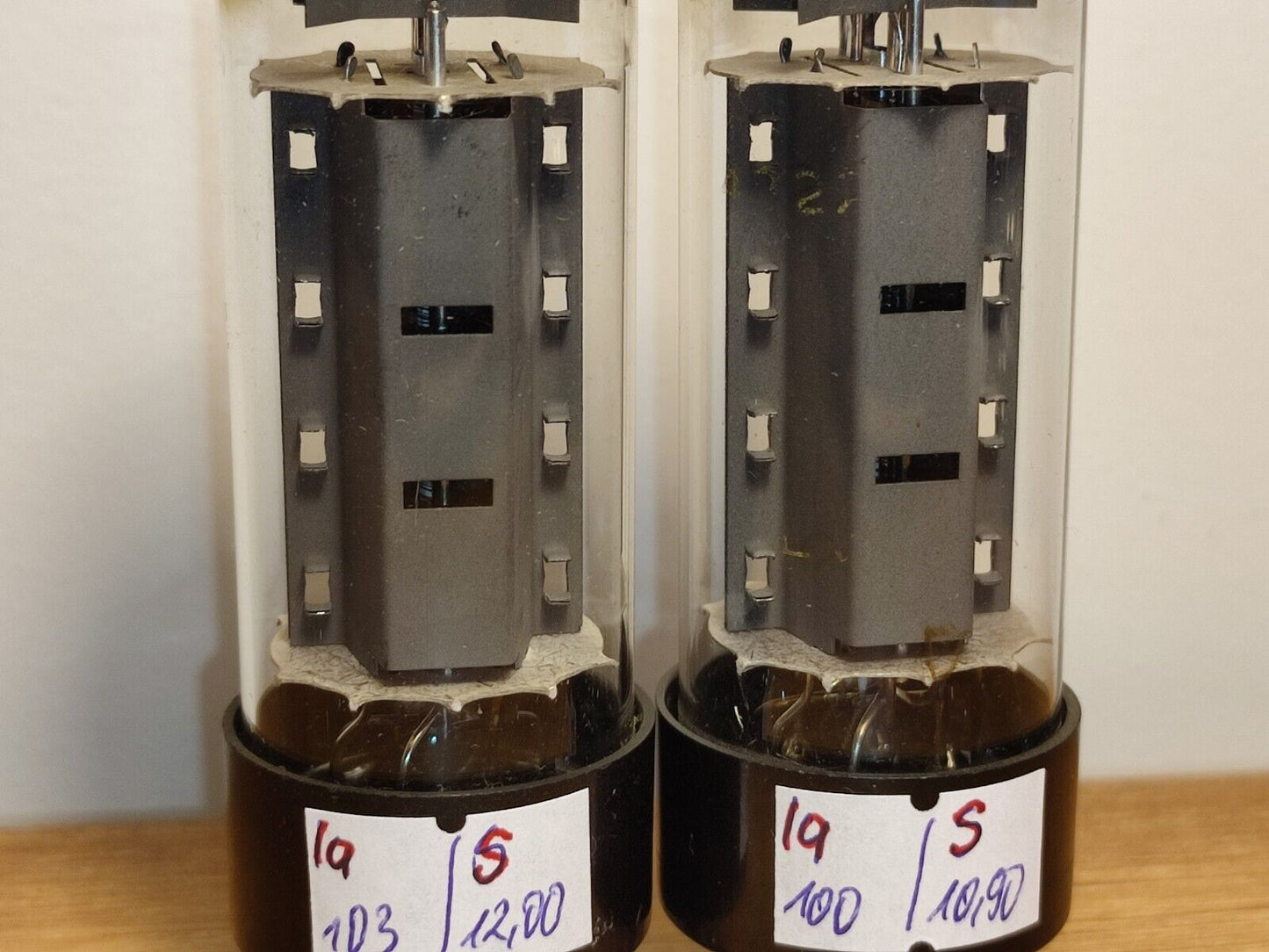 Pair RFT EL34 6CA7 USED Matched Tubes Tested with L1-3 tester (only one pair)