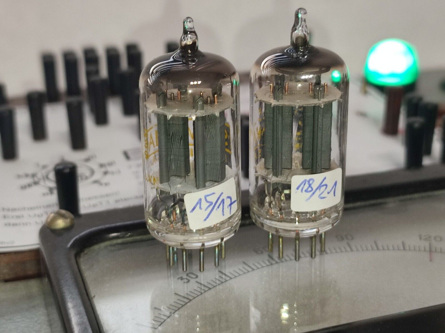 Pair USED ECC82 / 12AU7A Sylvania Tube