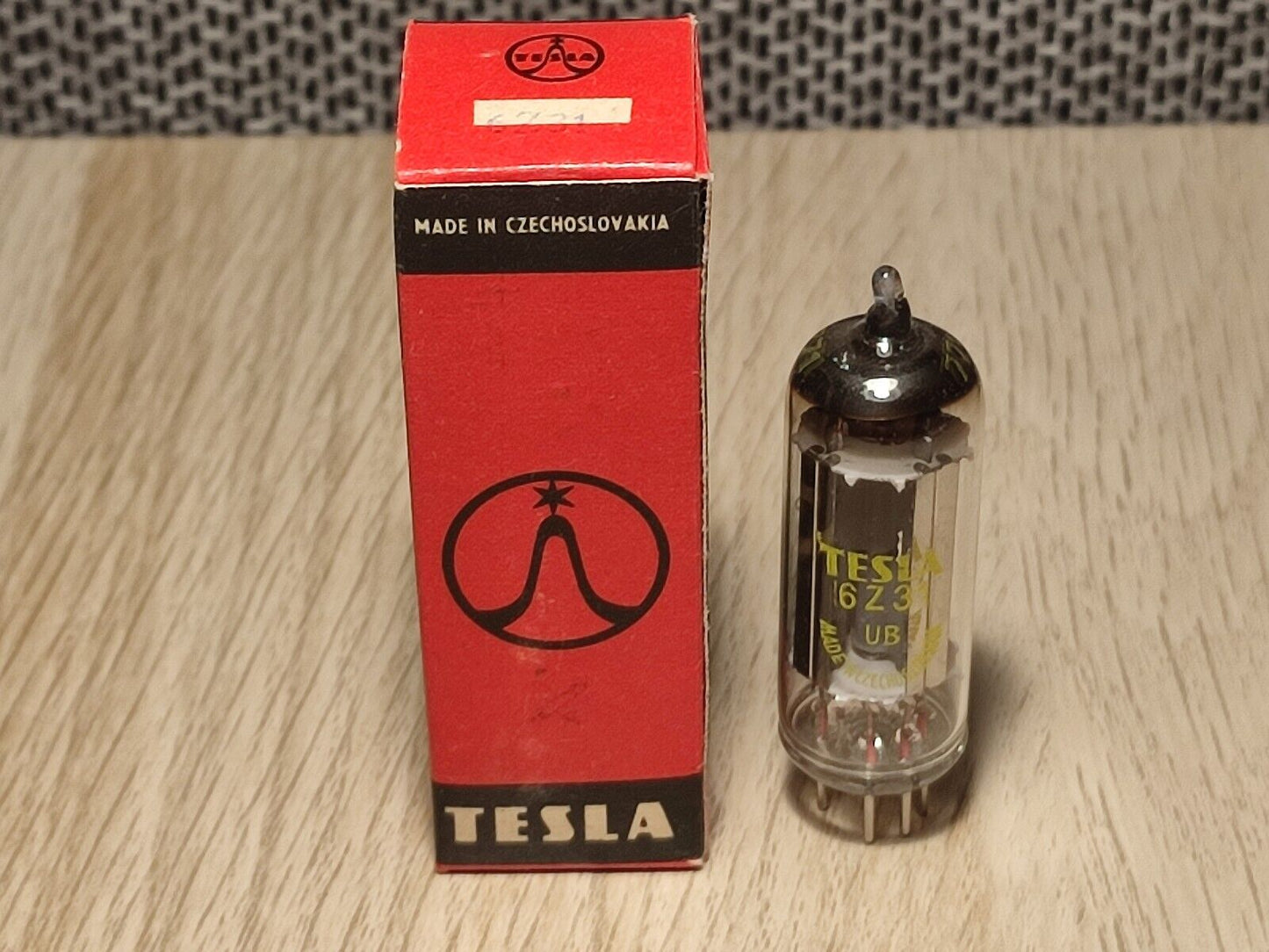 1x 6Z31 TESLA NOS NIB FULL-WAVE VACUUM RECTIFIER POWER SUPPLY TUBE = 6X4 EZ90