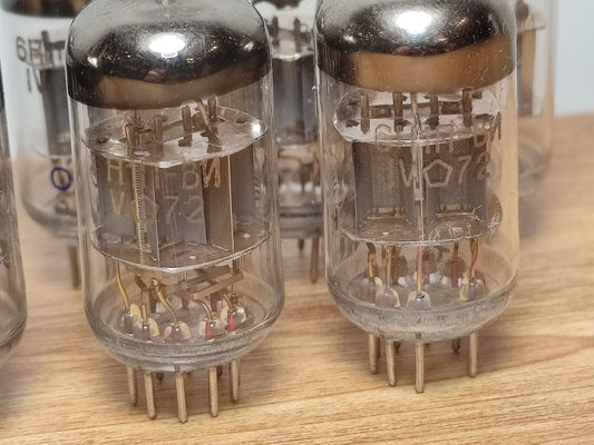 PAIR 6N1P-VI SIMILAR TO E88CC 6922 6DJ8 Double Triode Tube NOS NOVOSIBIRSK