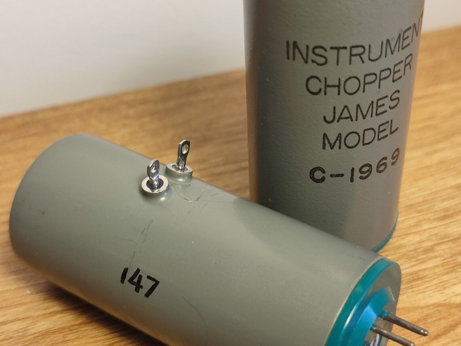 Lot of 2 James Electronics C-1969 Chopper Instrument