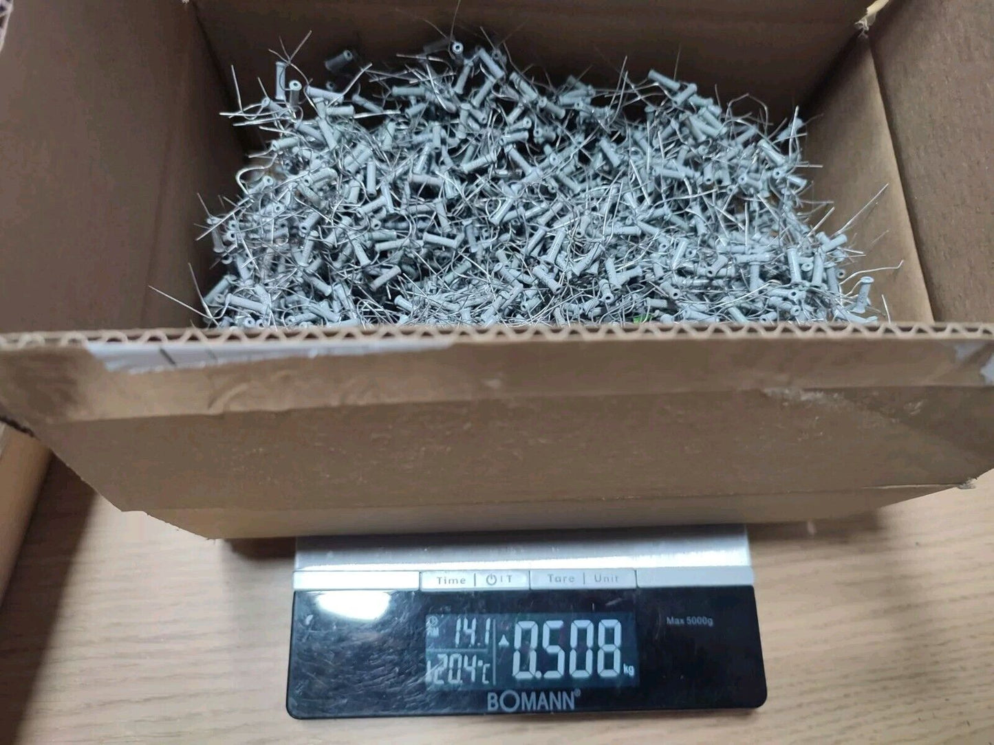 0,5 kilo of KT-1 M47 M5,1 M6,8 M750 Ceramic Tubular CAPACITOR USSR