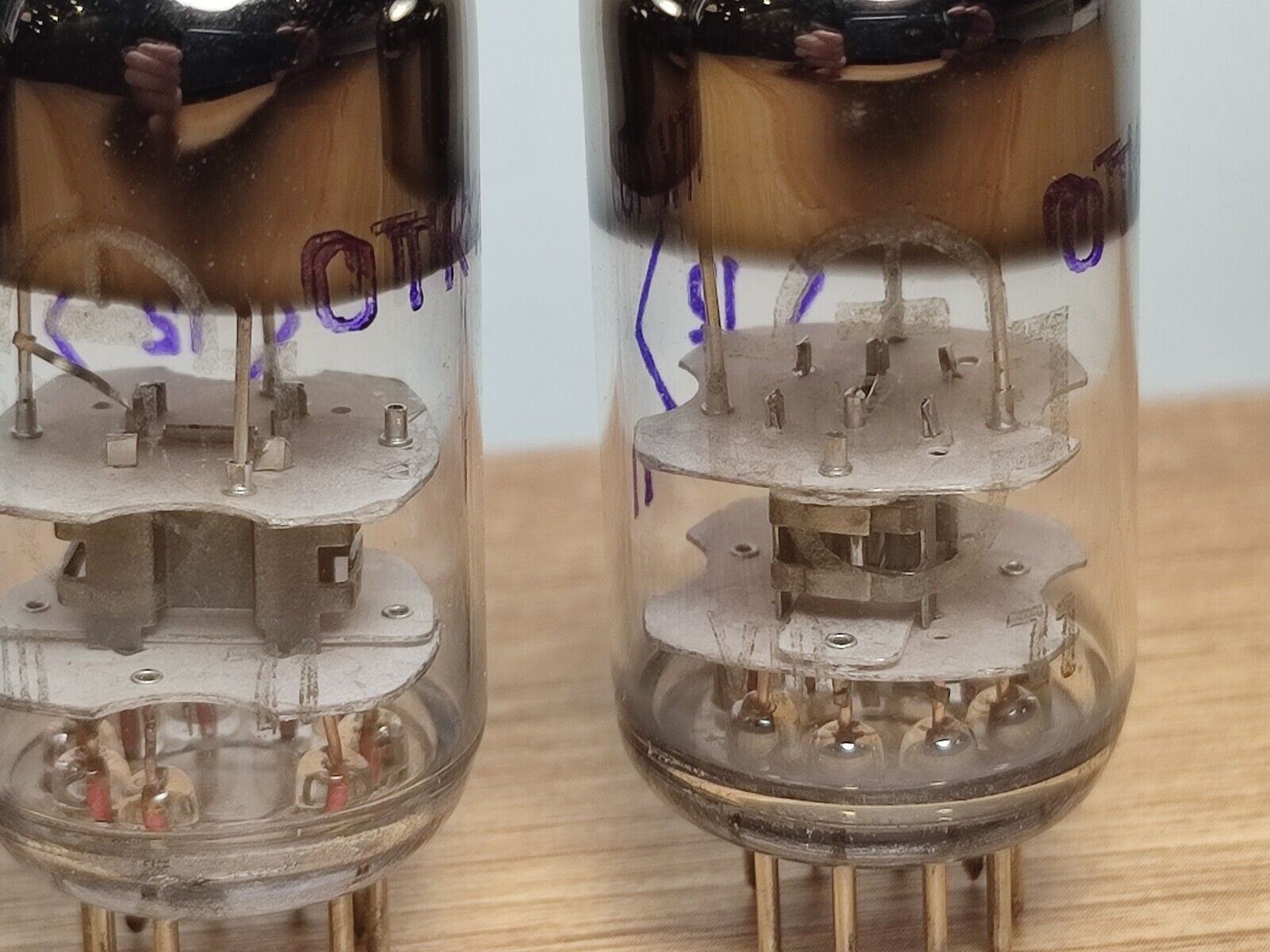 6pcs 6S3P-E (6С3П-Е) 6S3P-E RU HF TRIODE VACUUM TUBE NOS = EC86 PC86