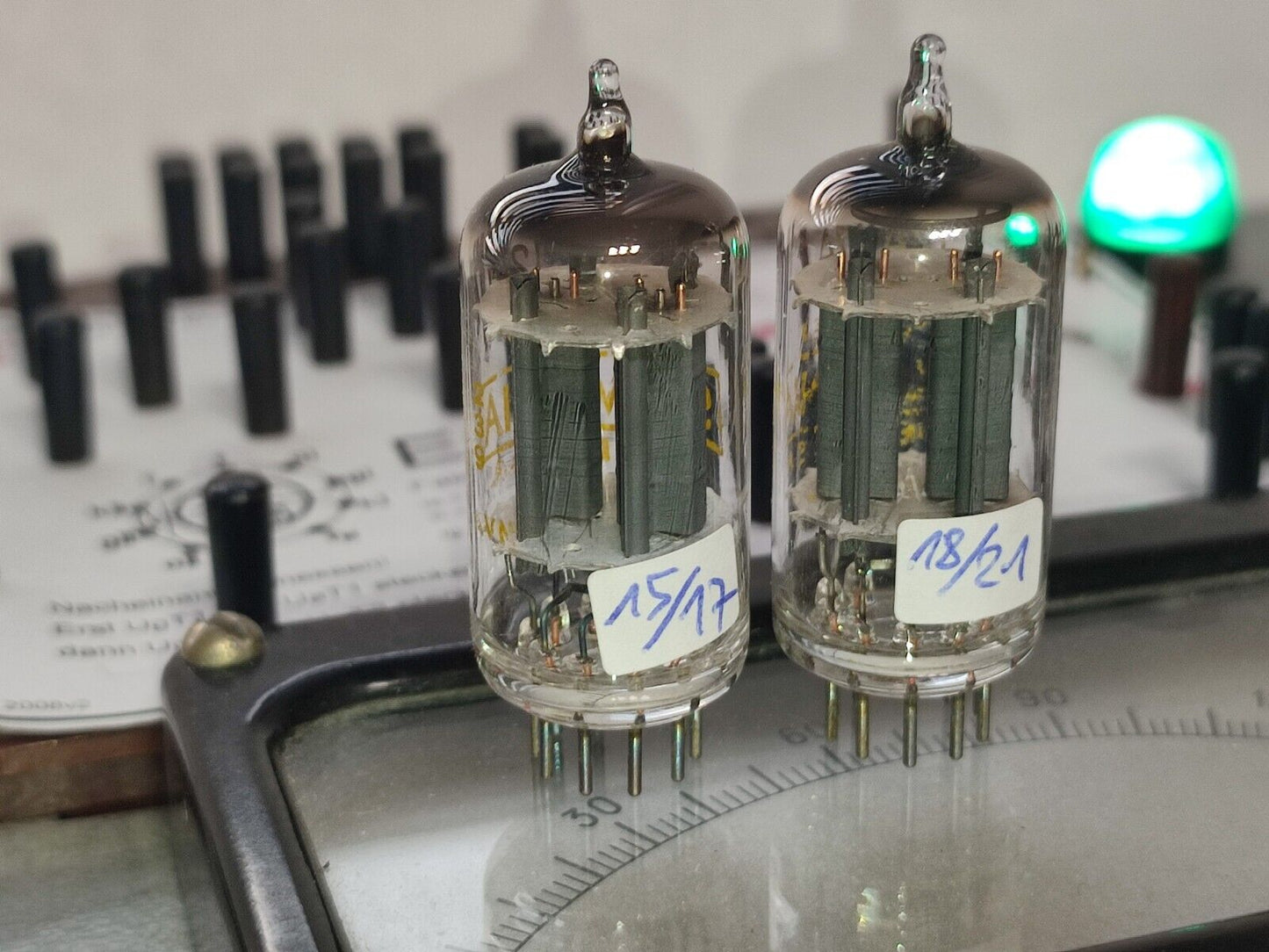 Pair USED ECC82 / 12AU7A Sylvania Tube