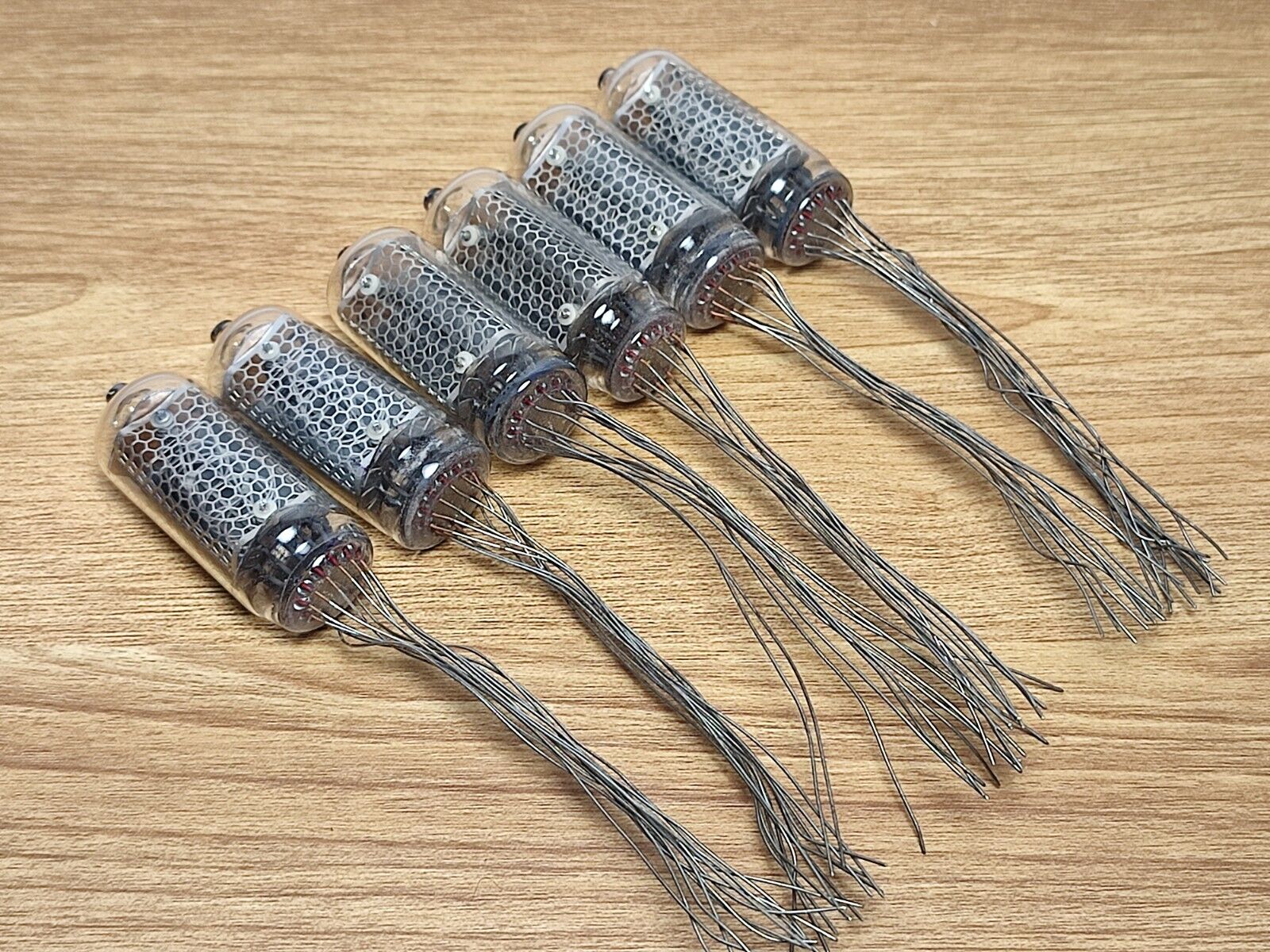 6x⚜ IN-8-2 *1 pcs or more* NEW / NOS NIXIE TUBE for clock USSR IN8-2 Tested NOS