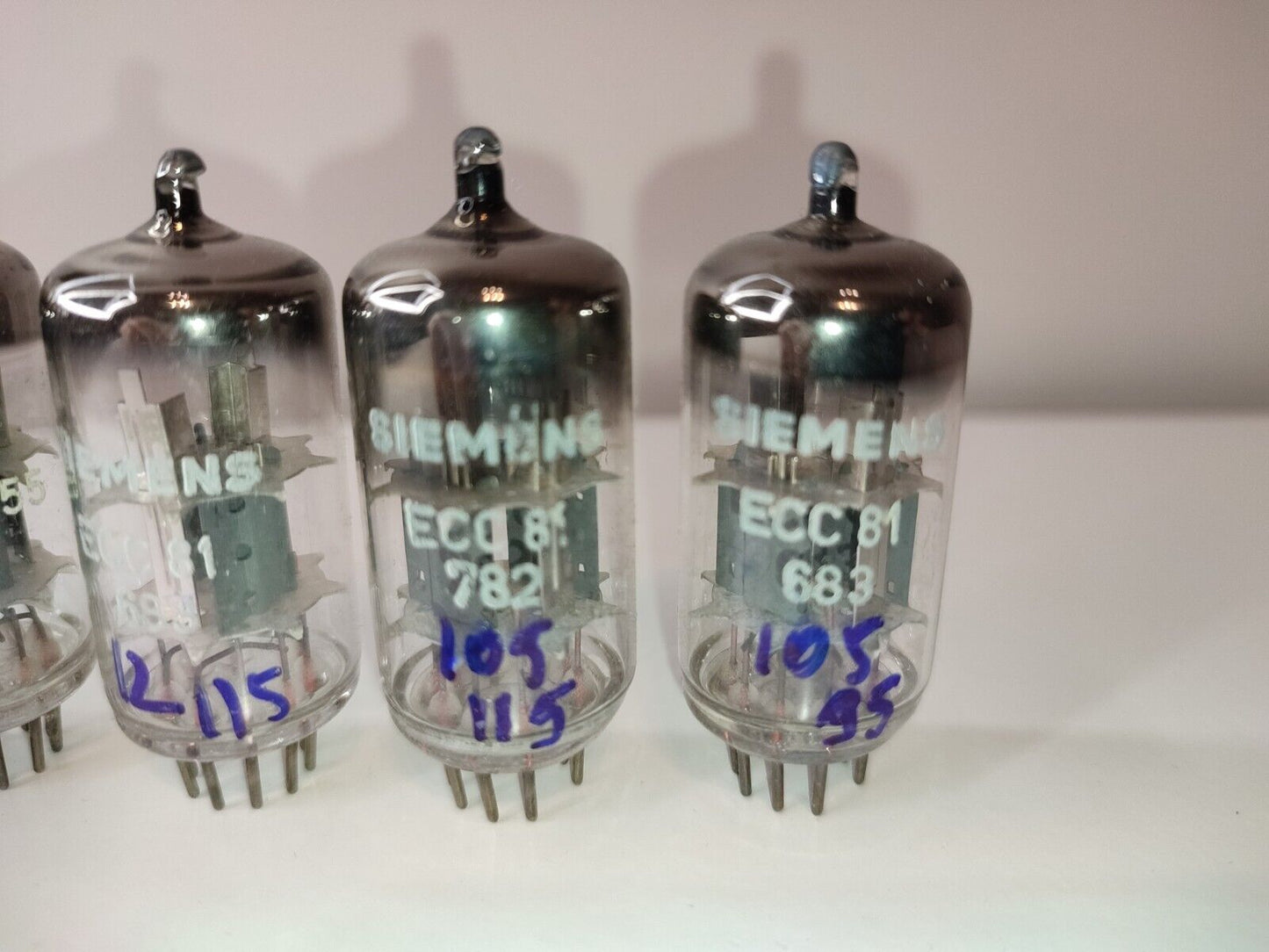 1 Pcs ECC81 12AT7 NOS  O Triode Lorenz/Siemens Tube