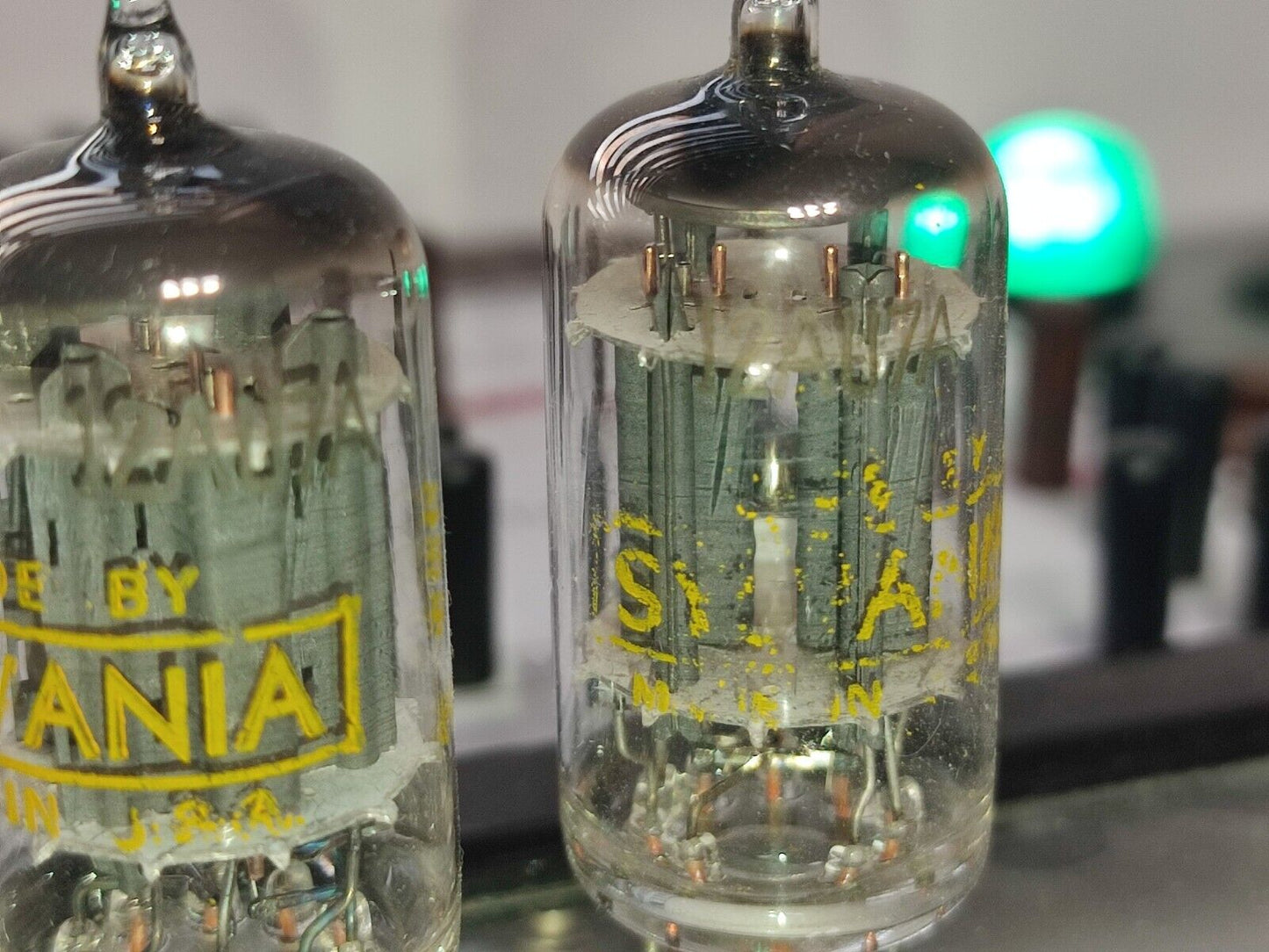 Pair USED ECC82 / 12AU7A Sylvania Tube