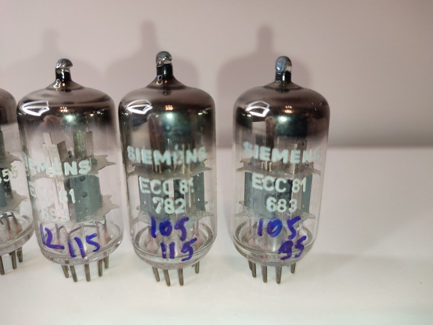 1 Pcs ECC81 12AT7 NOS  O Triode Lorenz/Siemens Tube