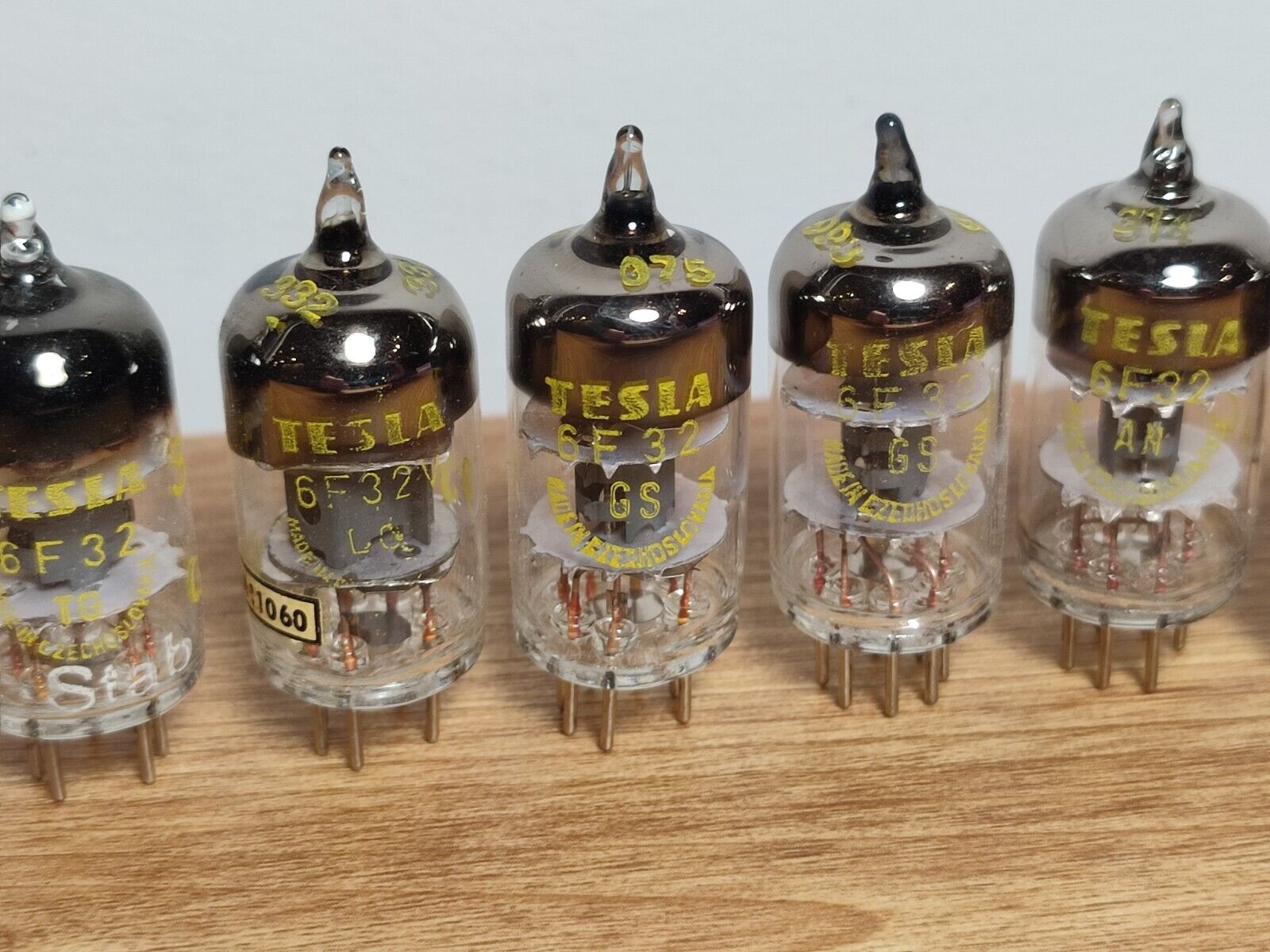 8 pcs Tesla 6F32 = EF95 = 6AK5 = EP251 = 6Ж1П Little Dot Amp Mk 1 2 3 NOS TUBES