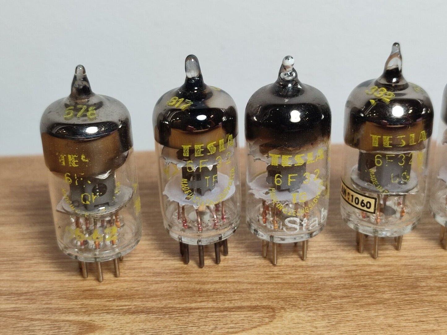 8 pcs Tesla 6F32 = EF95 = 6AK5 = EP251 = 6Ж1П Little Dot Amp Mk 1 2 3 NOS TUBES