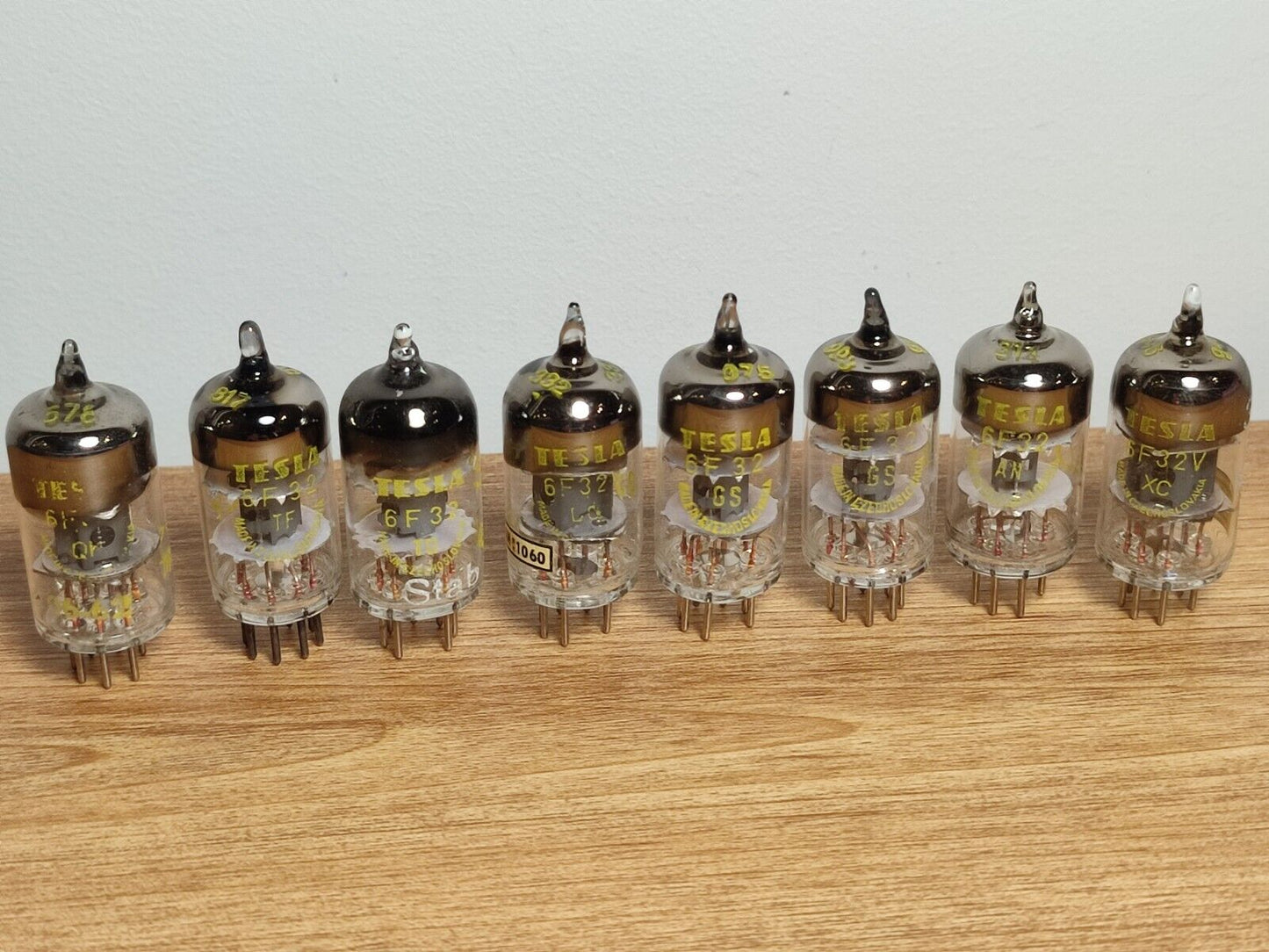 8 pcs Tesla 6F32 = EF95 = 6AK5 = EP251 = 6Ж1П Little Dot Amp Mk 1 2 3 NOS TUBES