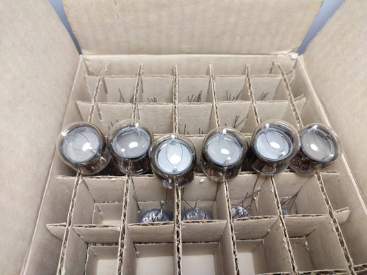 6 pcs IN-28 (ИН-28) SOVIET NIXIE MAGIC CAT EYE TUBES / NEVER USED NOS Tubes