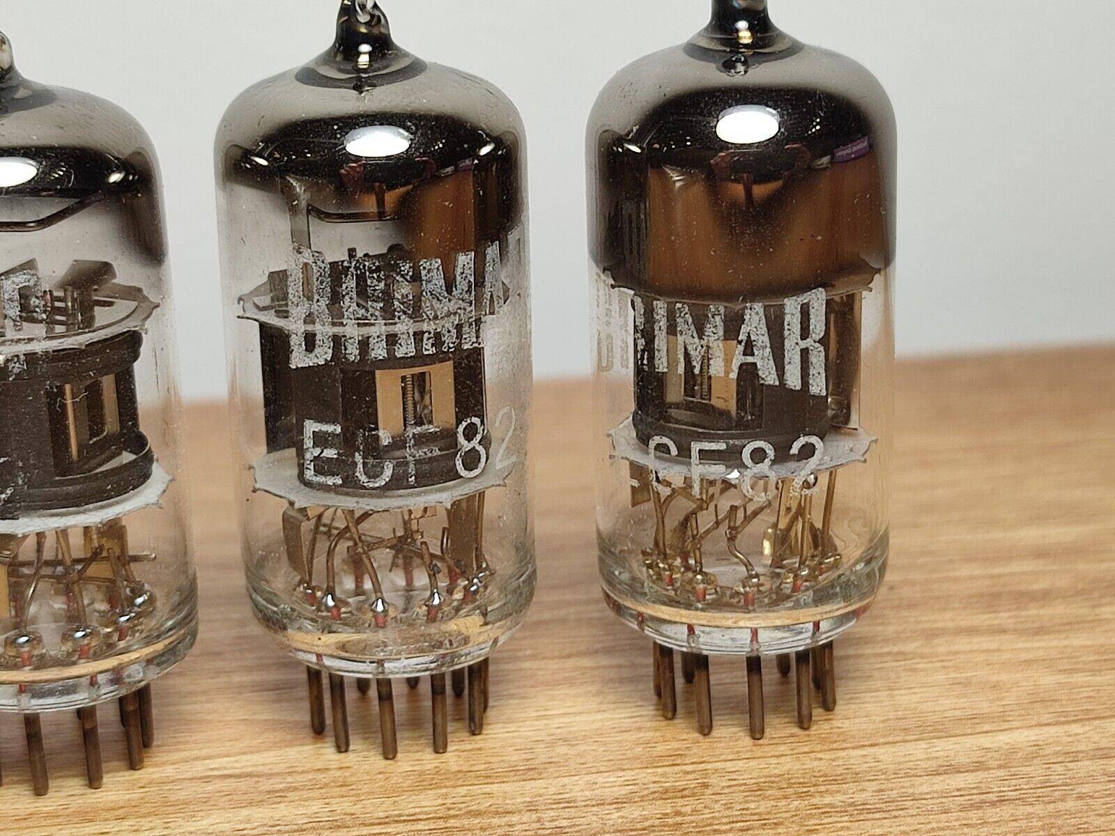 5Pcs USED Brimar ECF82 - D-getter black plate Tubes - Vintage Radio Parts Store