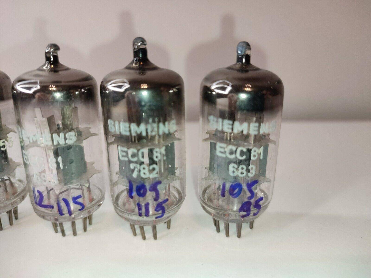 1 Pcs ECC81 12AT7 NOS  O Triode Lorenz/Siemens Tube - Vintage Radio Parts Store