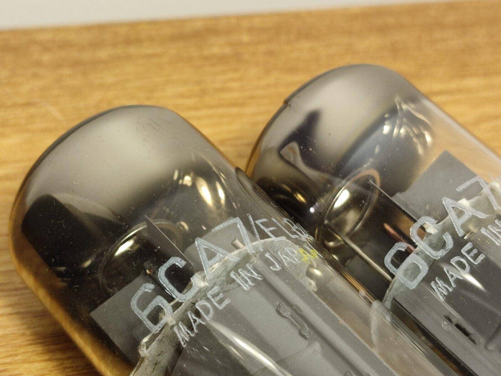 (2) EL34 6CA7 Matsushita pair JAPAN Audio output vacuum tube valve HiFi - Vintage Radio Parts Store