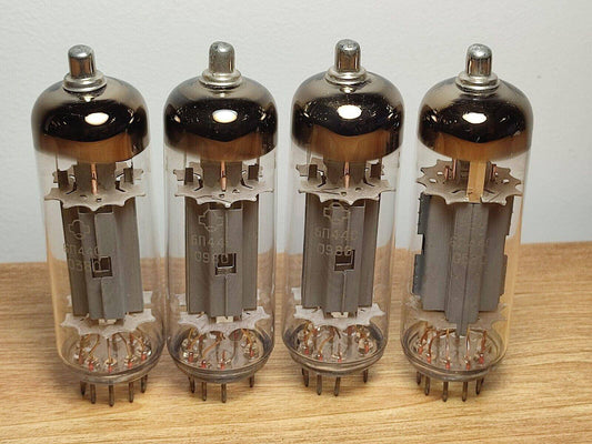 4x 6P44S REFLECTOR OUTPUT L-F PENTODE VACUUM TUBES / QUAD Same Date NOS NEW - Vintage Radio Parts Store