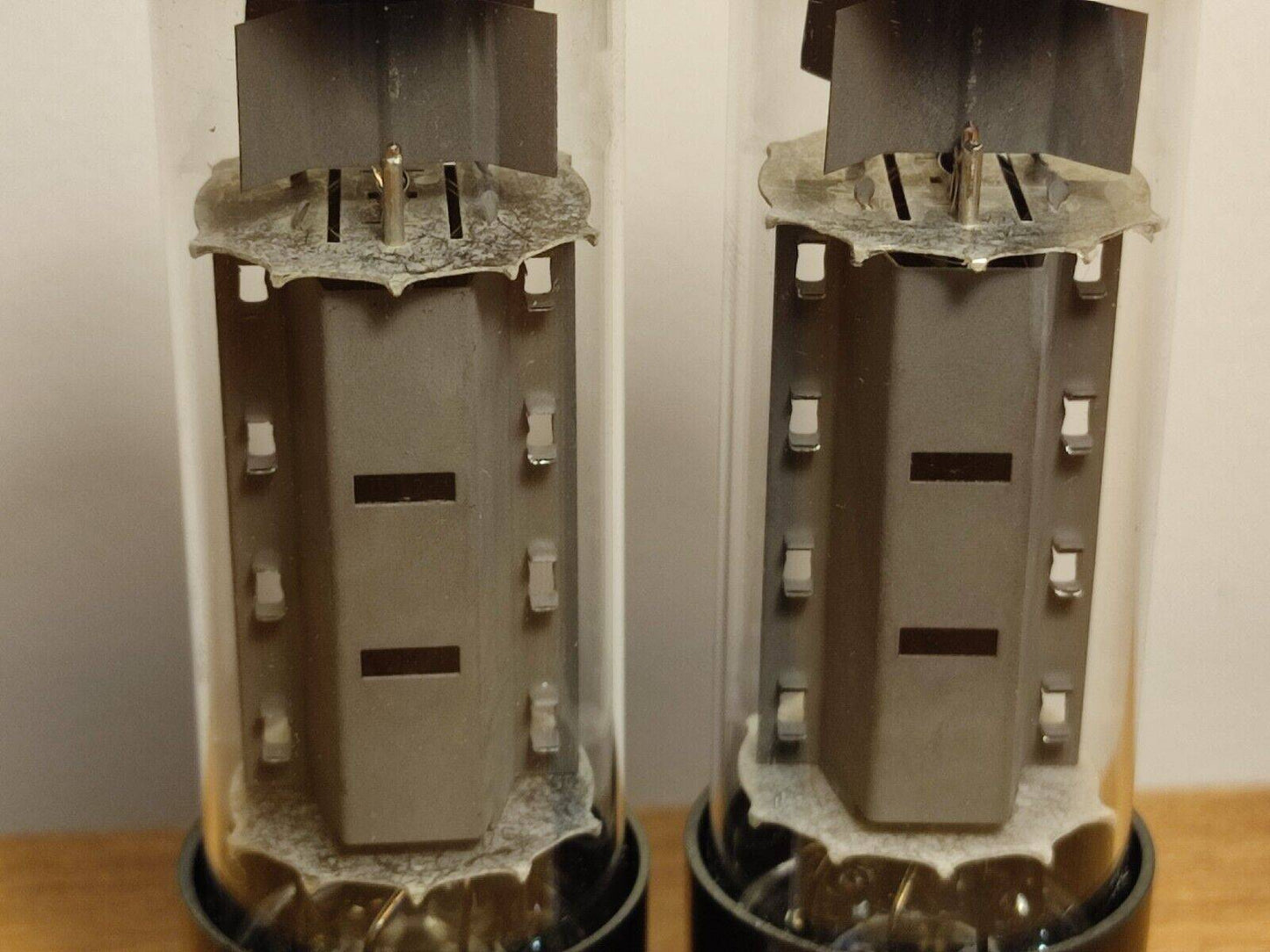 Pair RFT EL34 6CA7 USED Matched Tubes Tested with L1-3 tester (only one pair) - Vintage Radio Parts Store