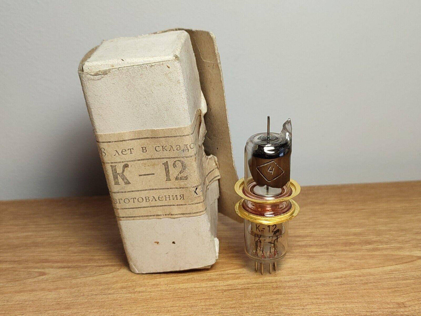 1 x K-12 K12 NEW USSR RUSSIAN KLYSTRON TUBE Microwave Generator NOS NIB - Vintage Radio Parts Store