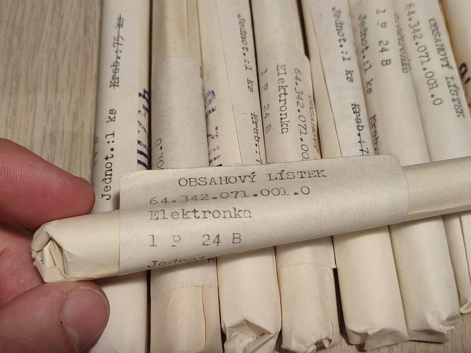 10 x 1P24B Miniature Output Pentodes Tubes || NEW & NOS || Soviet USSR - Vintage Radio Parts Store