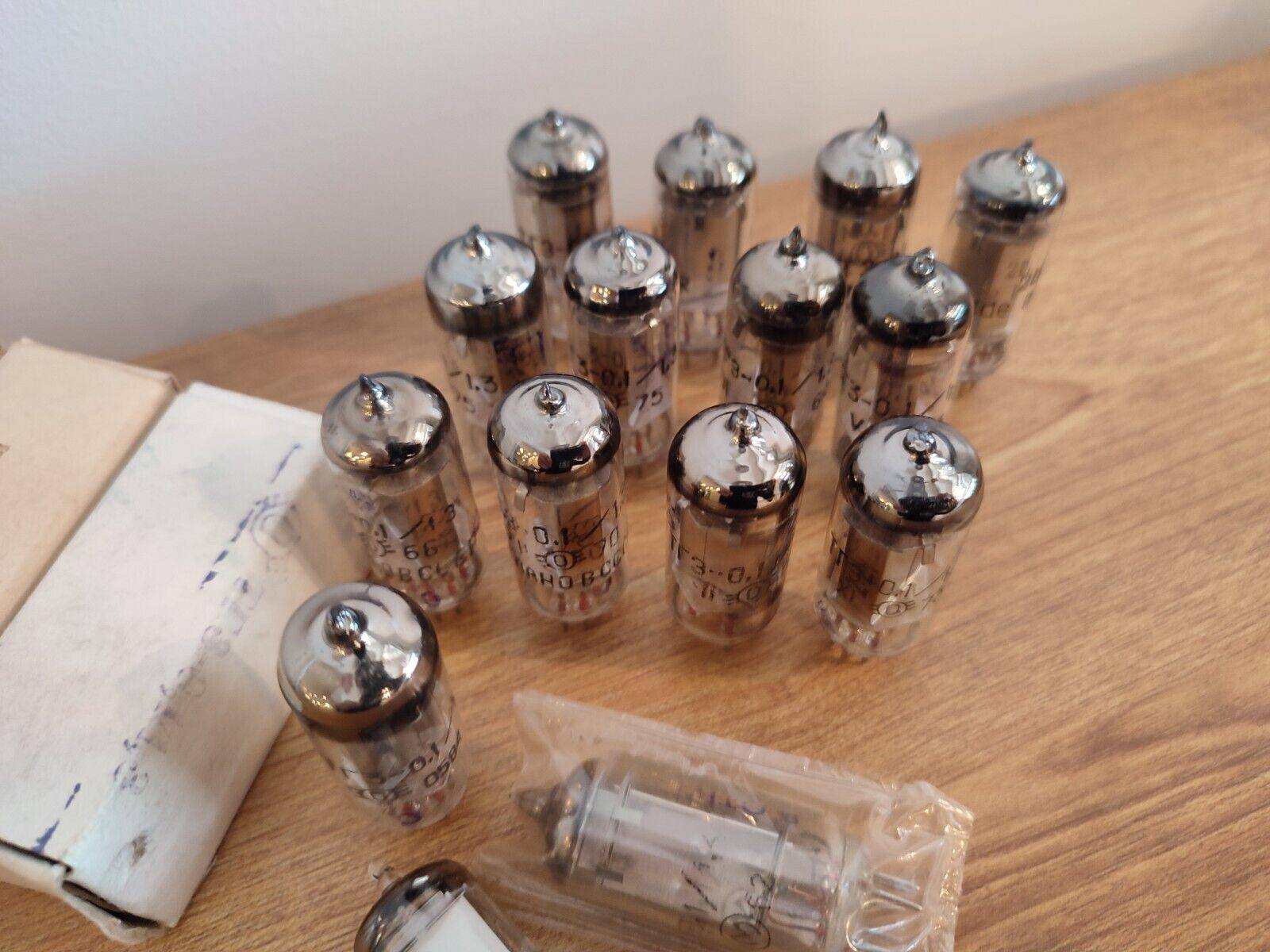 17 NEW/ NOS MIX LOT (  TG3-0.1/1.3 low-power Tubes Soviet TG3-0,1/1,3 - Vintage Radio Parts Store