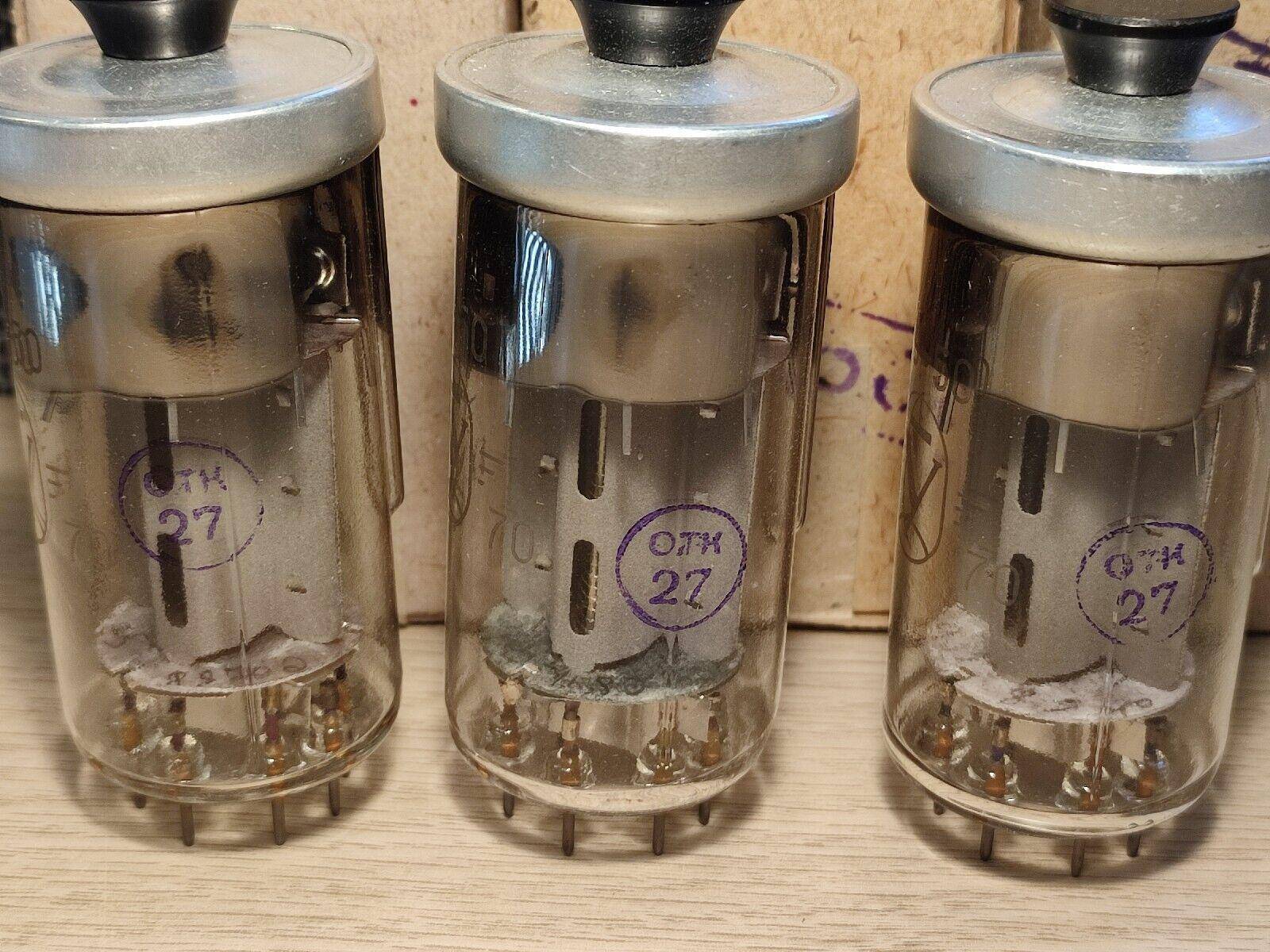 1970 SAME DATE 3x GU50 / LS50 Audiophile Tubes NOS IN BOXES /NIB - Vintage Radio Parts Store