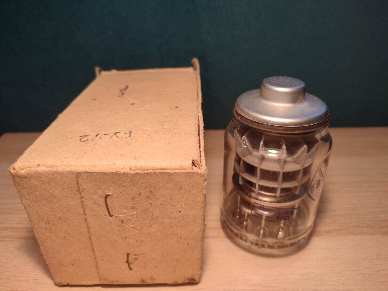 1x GU-72 Tetrode Ulyanovsk Soviet Tubes NOS TESTED Box Lot - Vintage Radio Parts Store