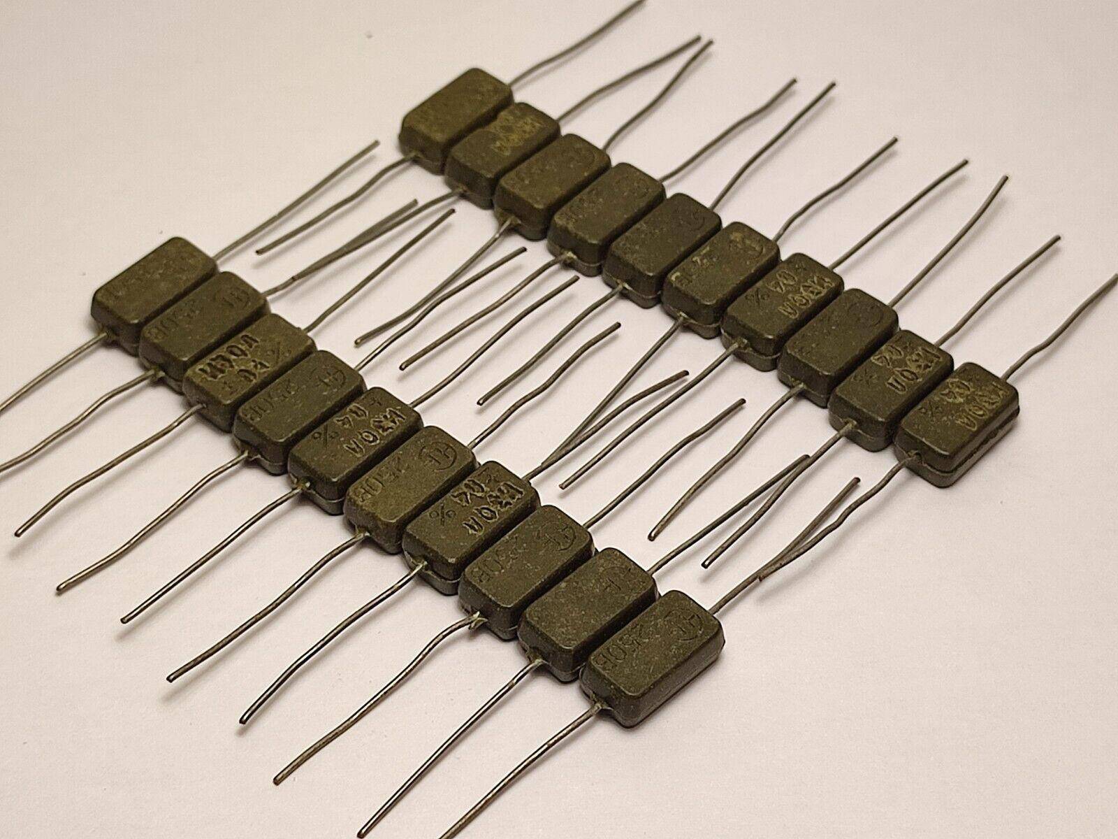 20x capacitor 300 pF 250 V 2% LOT SILVER-MICA SSSR KSO-1G - Vintage Radio Parts Store