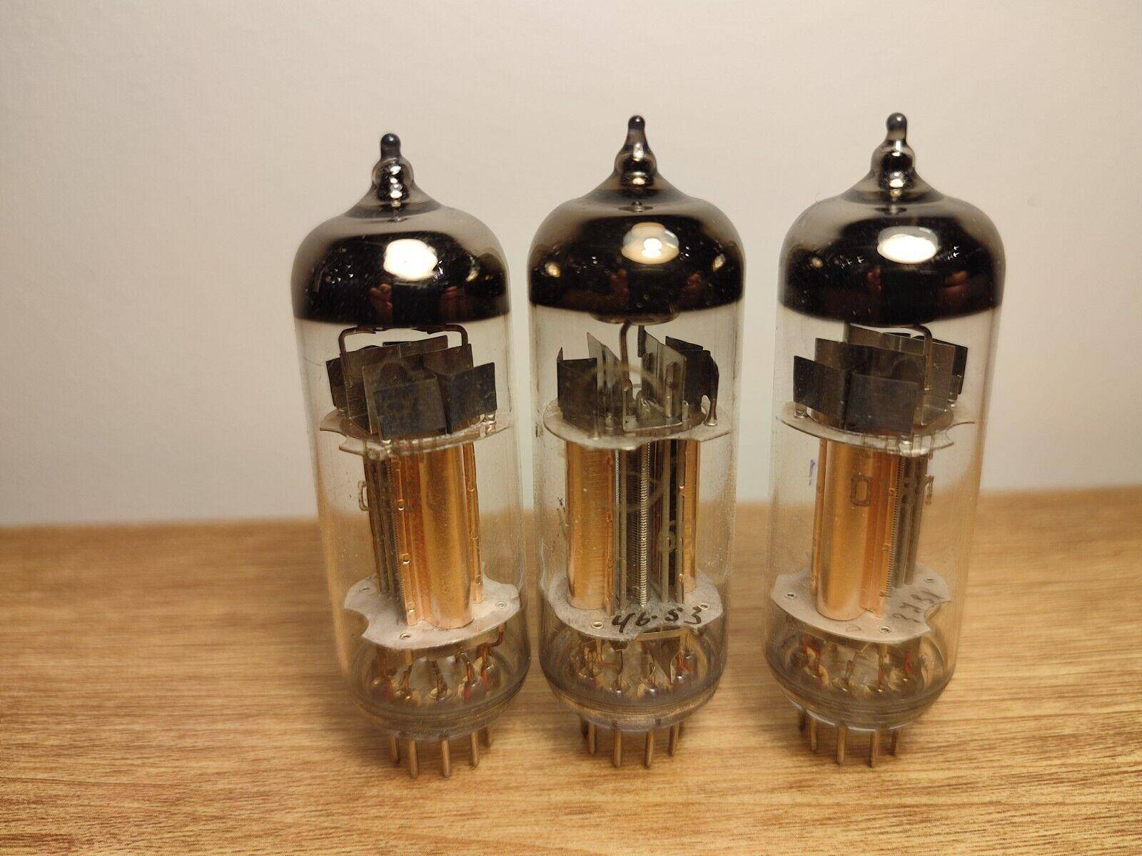 3 pcs. 6V1P (6В1П ) Tube Reflector Secondary Emission Tetrode - Vintage Radio Parts Store