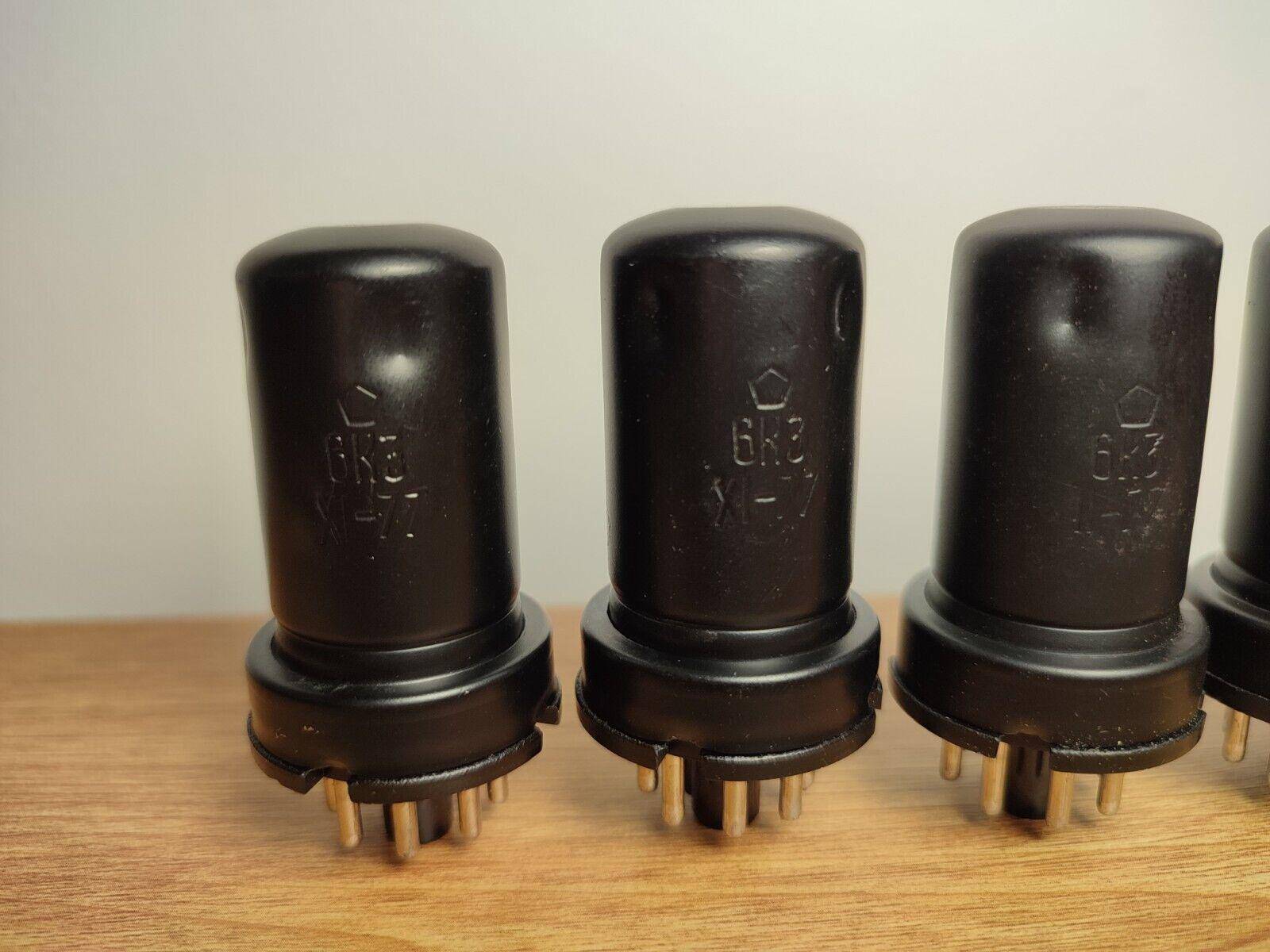 4 x 6K3 / 6SK7 / SK7 PENTODE TUBE NOS NEW - Vintage Radio Parts Store