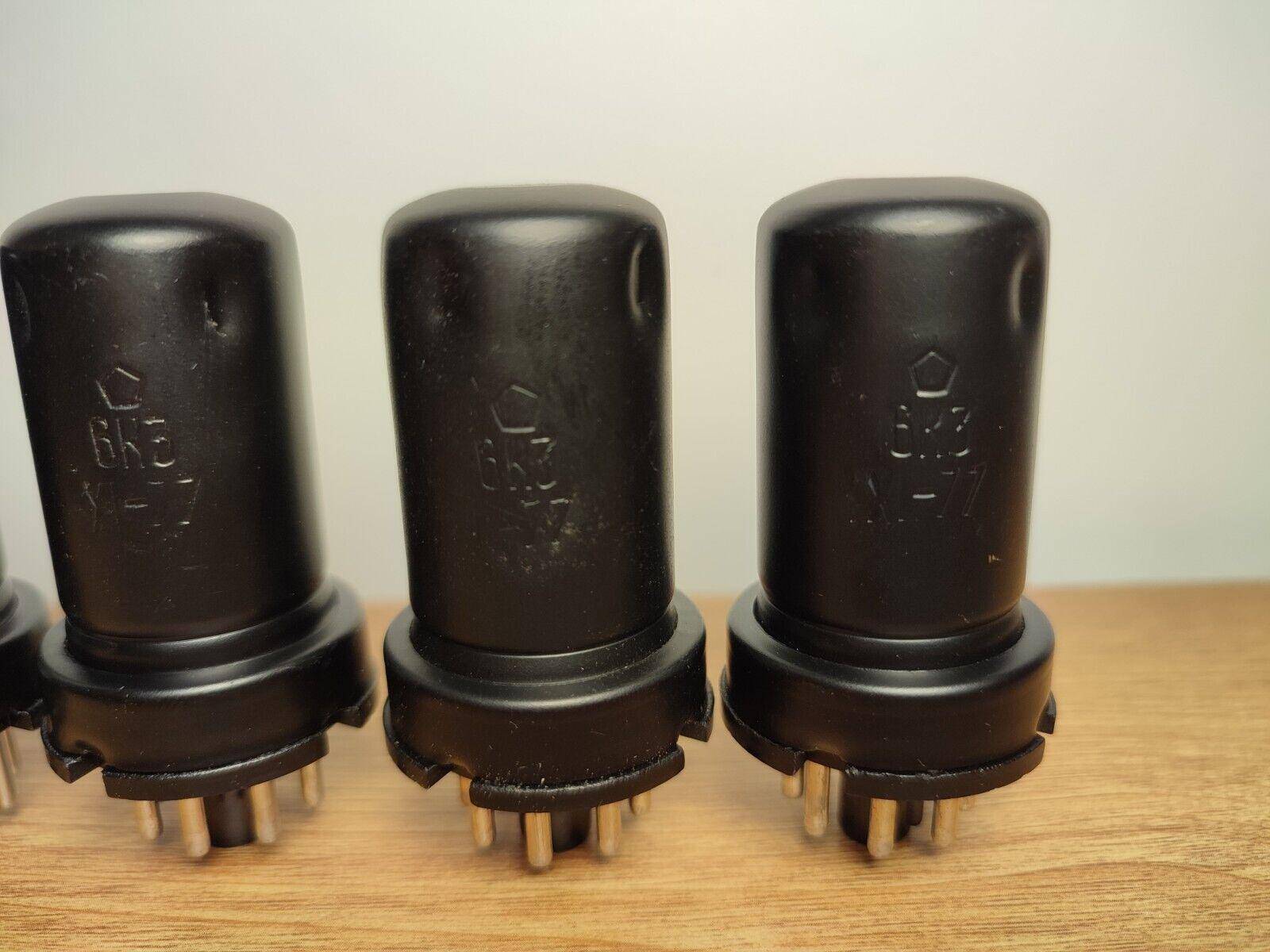 4 x 6K3 / 6SK7 / SK7 PENTODE TUBE NOS NEW - Vintage Radio Parts Store