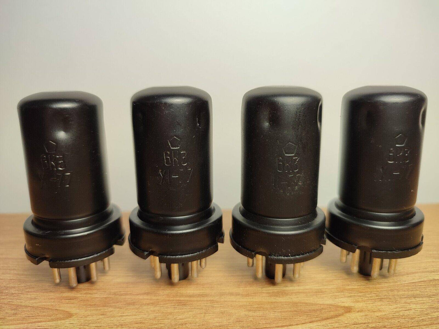 4 x 6K3 / 6SK7 / SK7 PENTODE TUBE NOS NEW - Vintage Radio Parts Store