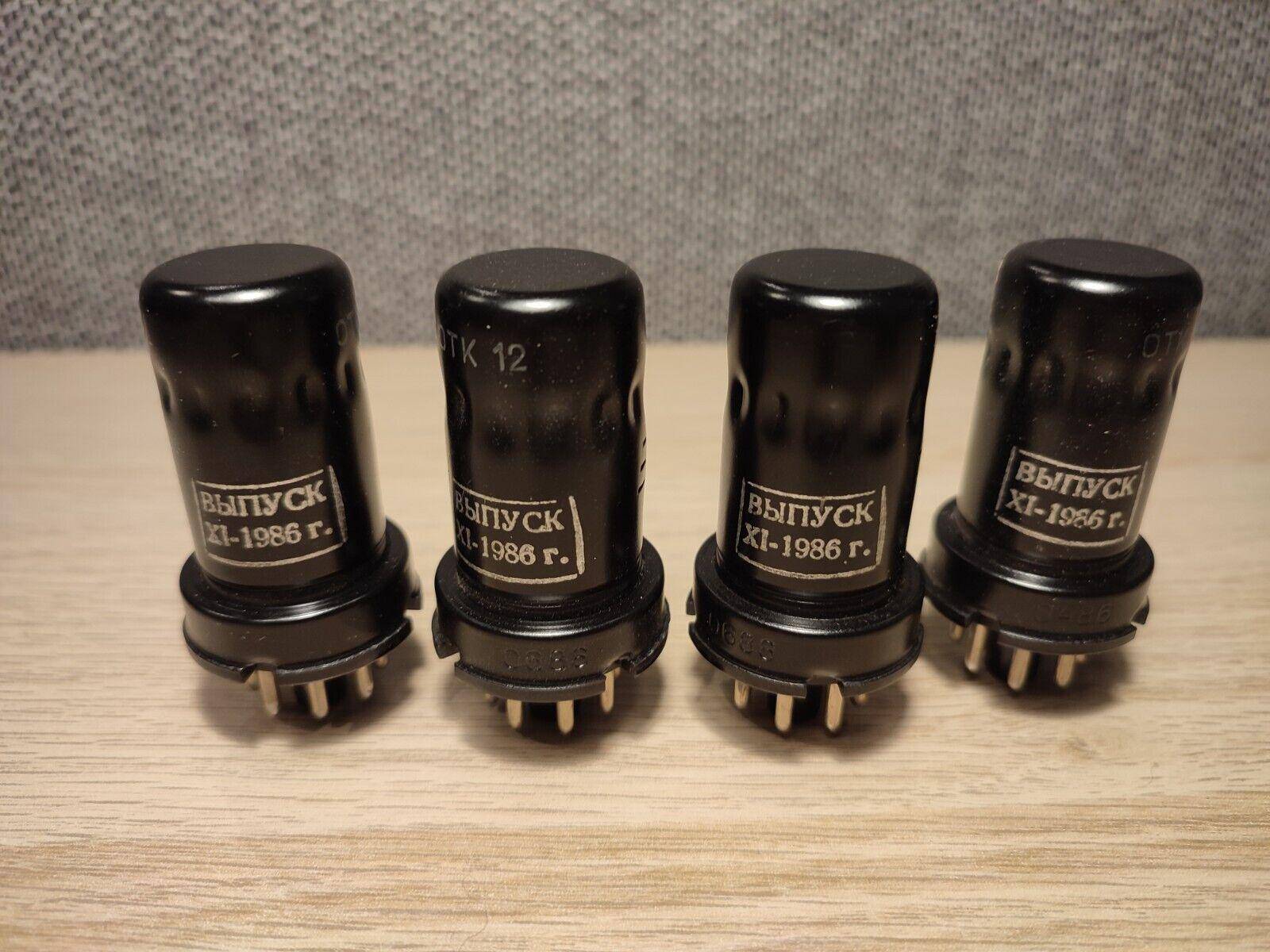 4pcs 6J4 Vacuum tube (~6AC7 ~6AJ7 ~1649 ~1682 ~6134 ~6AB7) Metal Base NOS VALVE - Vintage Radio Parts Store