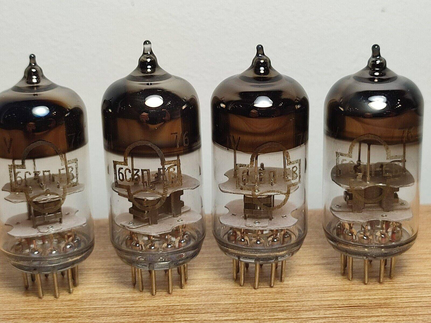 4pcs 6S3P-EV (6С3П-ЕВ) 6S3P-EV RU HF TRIODE VACUUM TUBE NOS = EC86 PC86 - Vintage Radio Parts Store