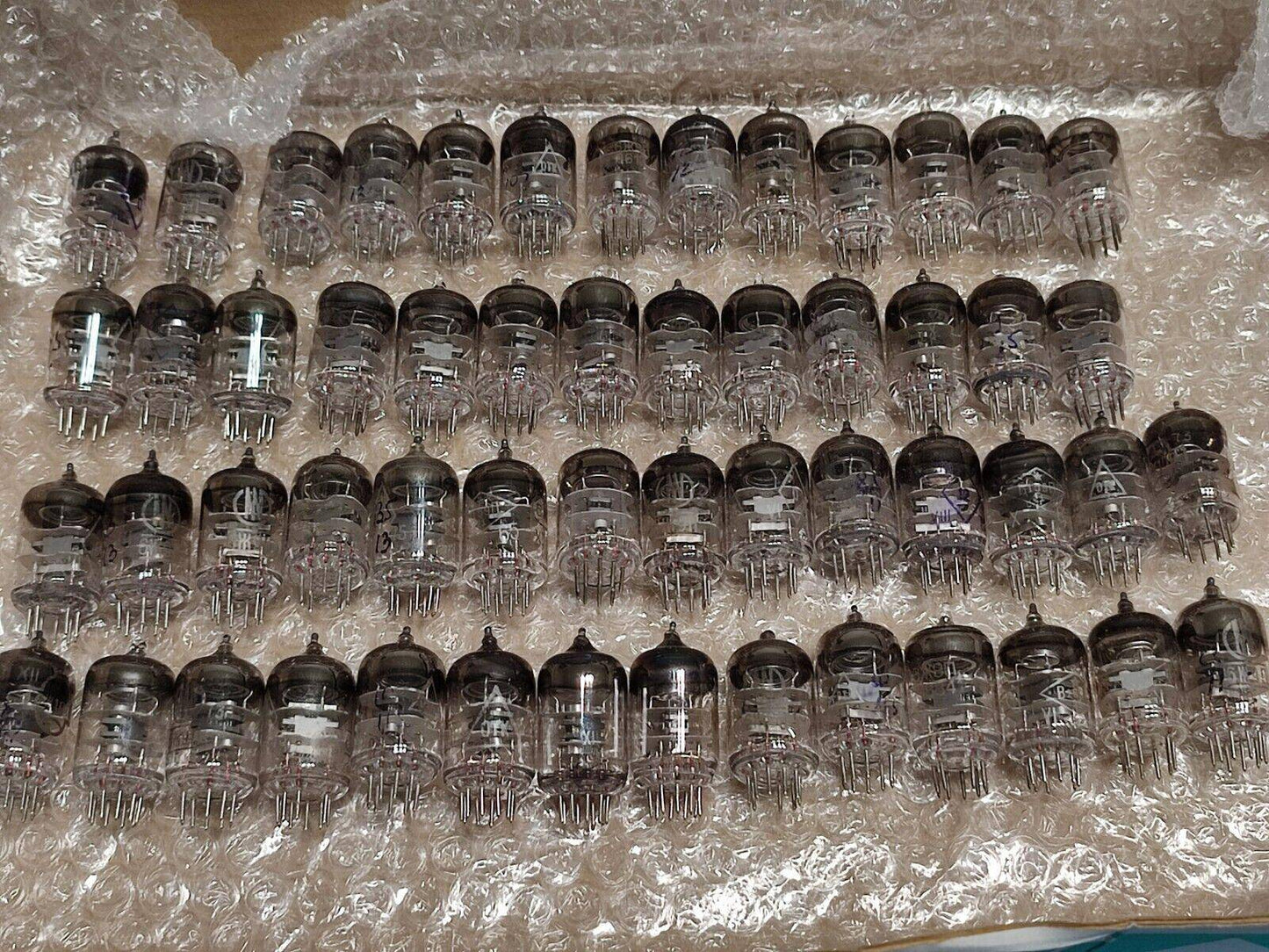 54x 6J9P (6F32 EF95 6AK5) USSR HF Pentode tubes / IN ORIGINAL BOXES / NOS OTK - Vintage Radio Parts Store