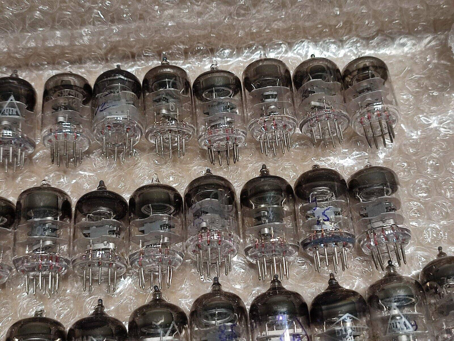 54x 6J9P (6F32 EF95 6AK5) USSR HF Pentode tubes / IN ORIGINAL BOXES / NOS OTK - Vintage Radio Parts Store