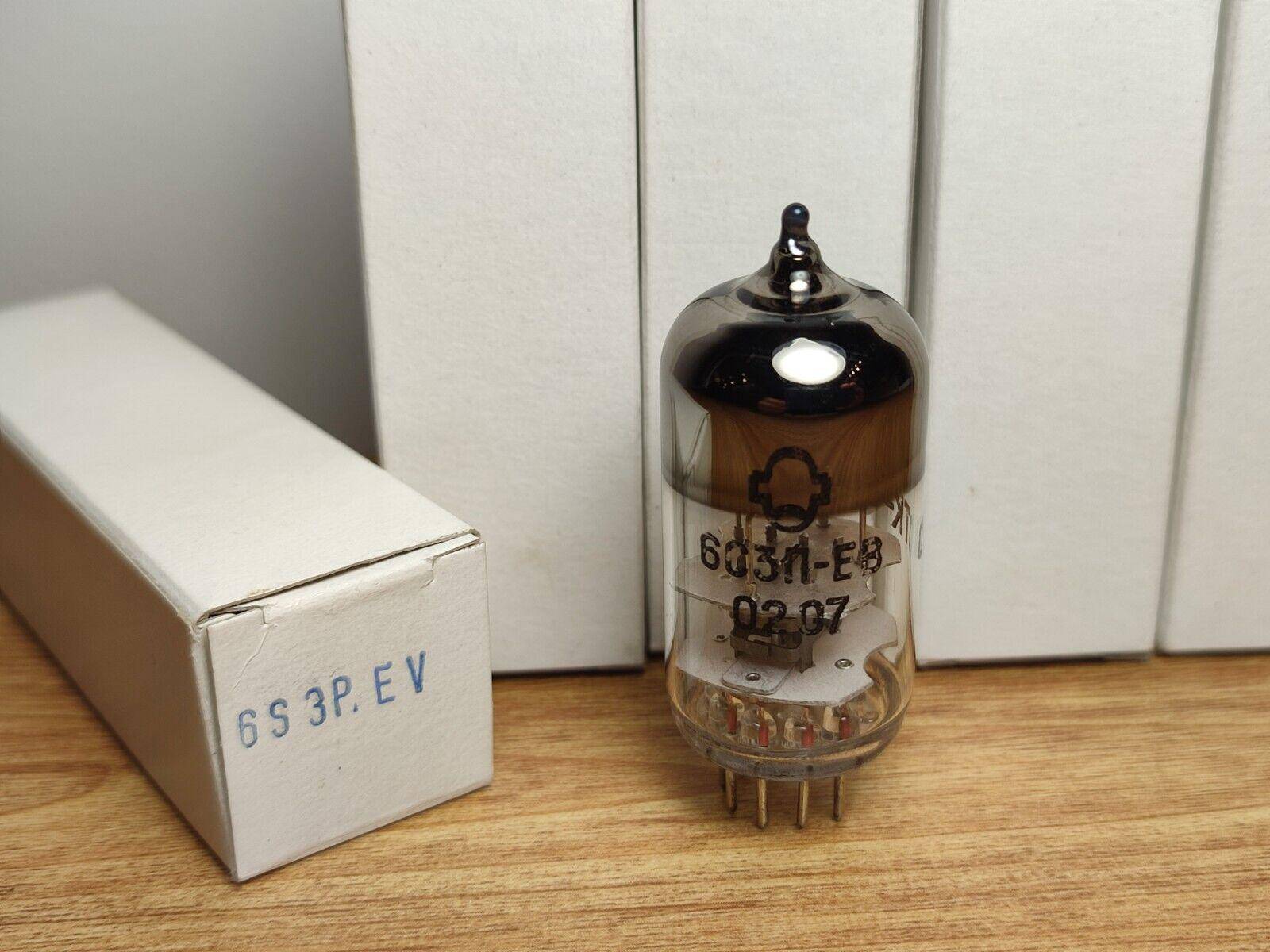 5pcs 6S3P-EV (6С3П-ЕВ) 6S3P-EV RU HF TRIODE VACUUM TUBE NOS = EC86 PC86 - Vintage Radio Parts Store