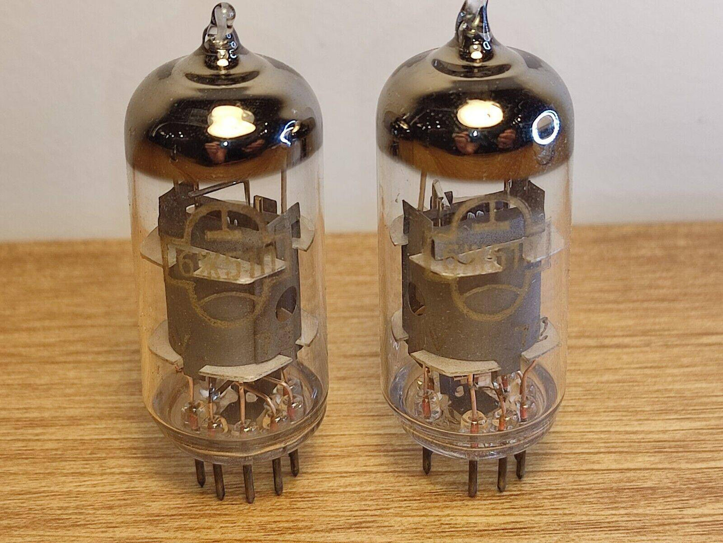 6J51P STRONG  PAIR SOVIET HF PENTODE TUBE TESTED NOS = EF184 6EJ7 - Vintage Radio Parts Store