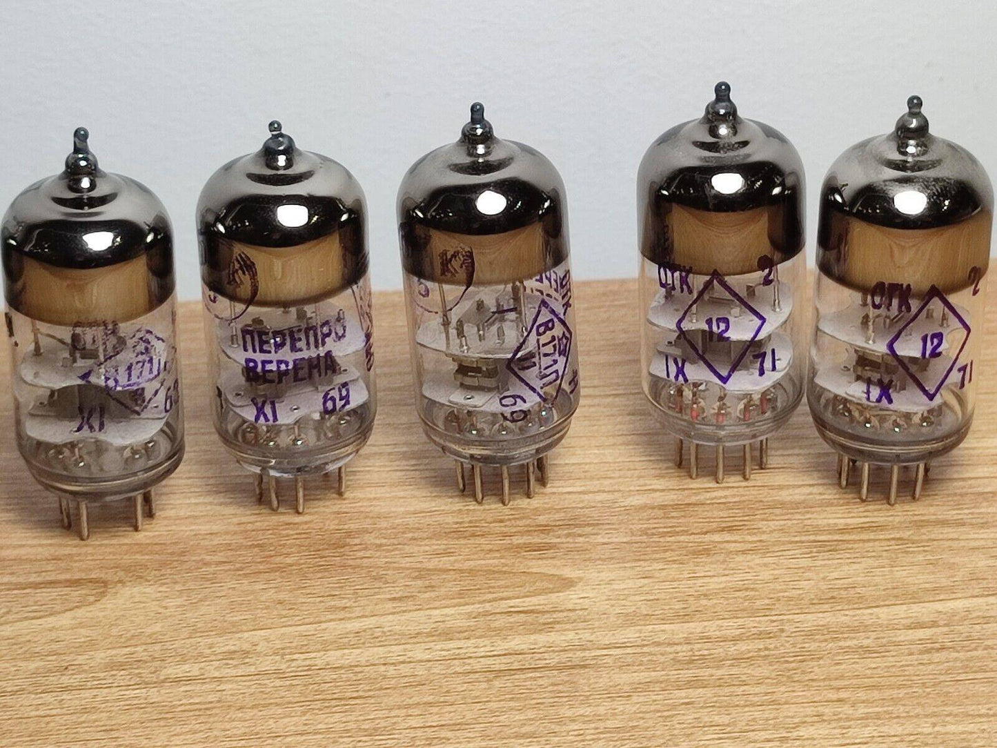 6pcs 6S3P-E (6С3П-Е) 6S3P-E RU HF TRIODE VACUUM TUBE NOS = EC86 PC86 - Vintage Radio Parts Store