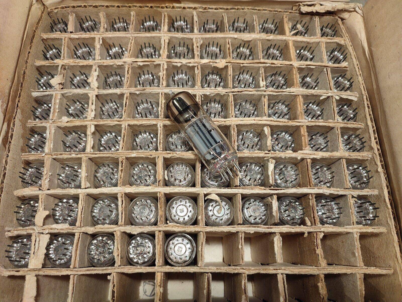 76 pcs 6R4P (6Р4П) Soviet Tubes / Sputnik / NOS NEW / Open Box  / NOT USED - Vintage Radio Parts Store