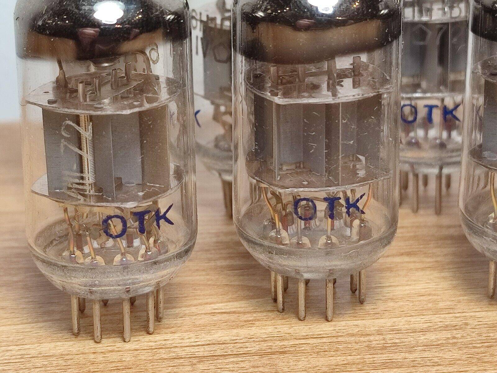 9x 6N1P-VI SIMILAR TO E88CC, 6922,6DJ8 Double Triode Tube Soviet NOS NOVOSIBIRSK - Vintage Radio Parts Store