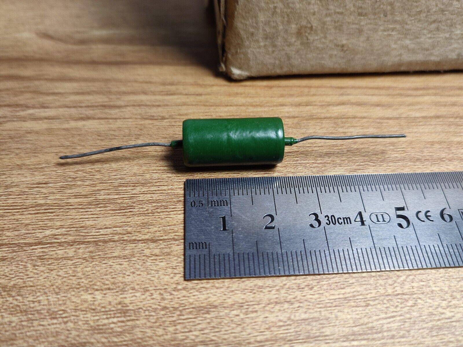 K42U-2(K42Y-2) x 60 pcs NEW METAL-PAPER SEALED CAPACITORS 0.22uF +-10% 160V - Vintage Radio Parts Store