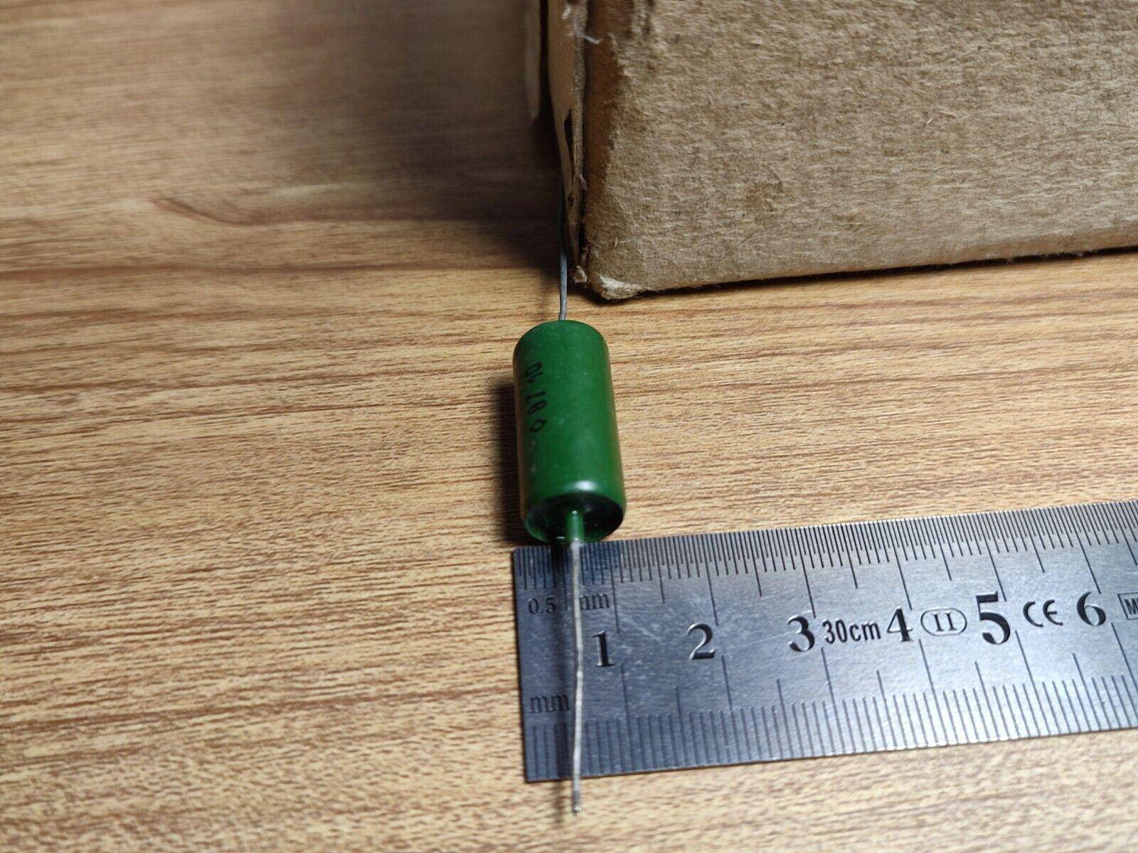 K42U-2(K42Y-2) x 60 pcs NEW METAL-PAPER SEALED CAPACITORS 0.22uF +-10% 160V - Vintage Radio Parts Store