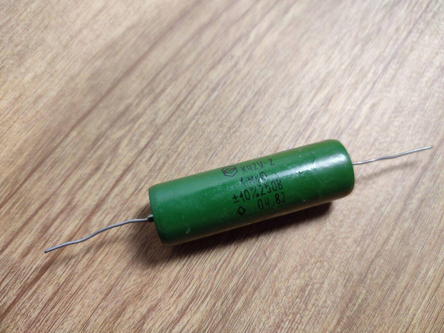 K42U-2(K42Y-2) x 8 pcs NEW METAL-PAPER SEALED CAPACITORS 0.22uF +-10% 160V - Vintage Radio Parts Store