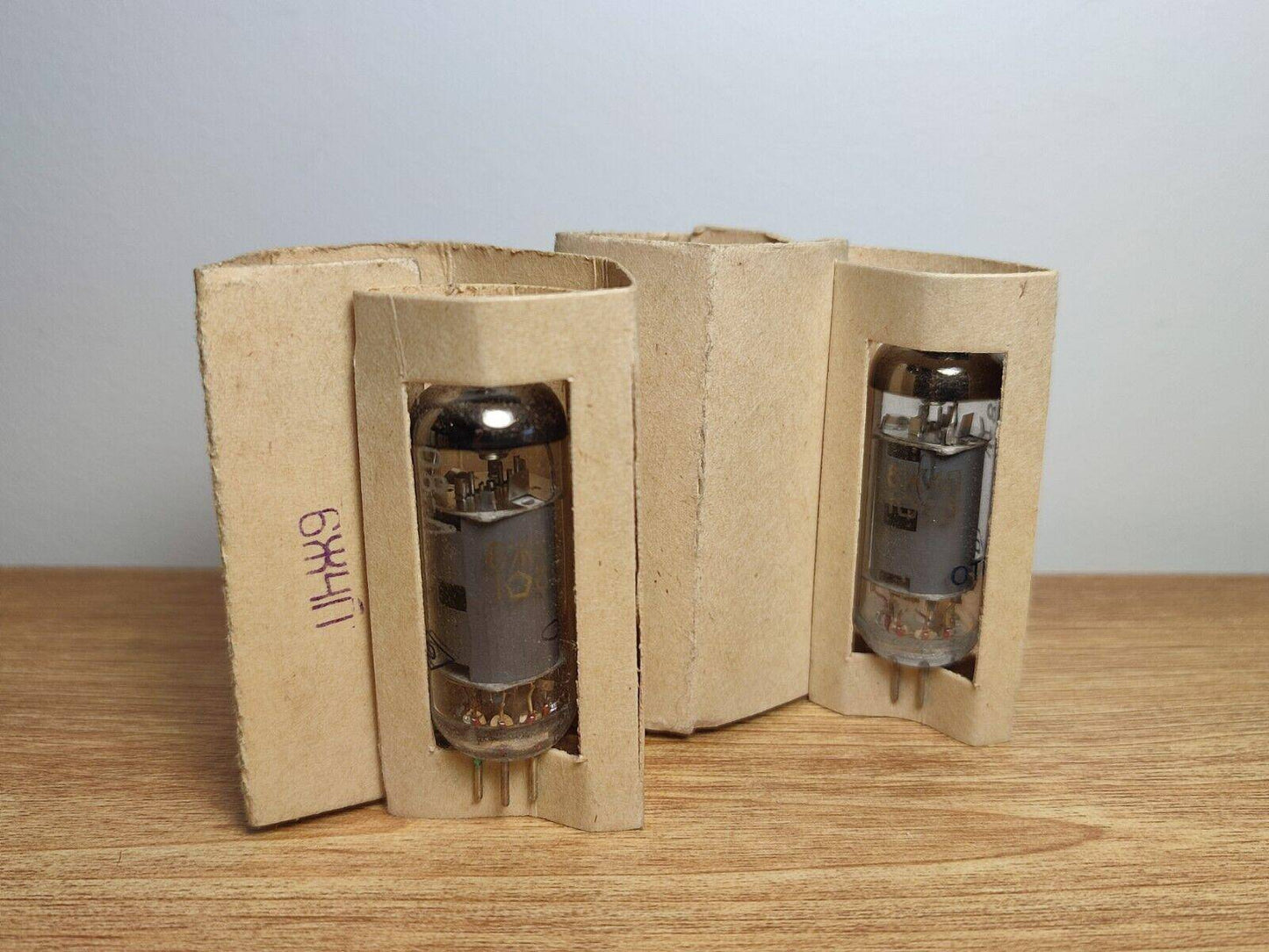 Pair 6J4P = 6Ж4П/6ZH4P 6Z4P 6AU6 EF94 754 Pentode Soviet Tube 1980's NOS NIB - Vintage Radio Parts Store