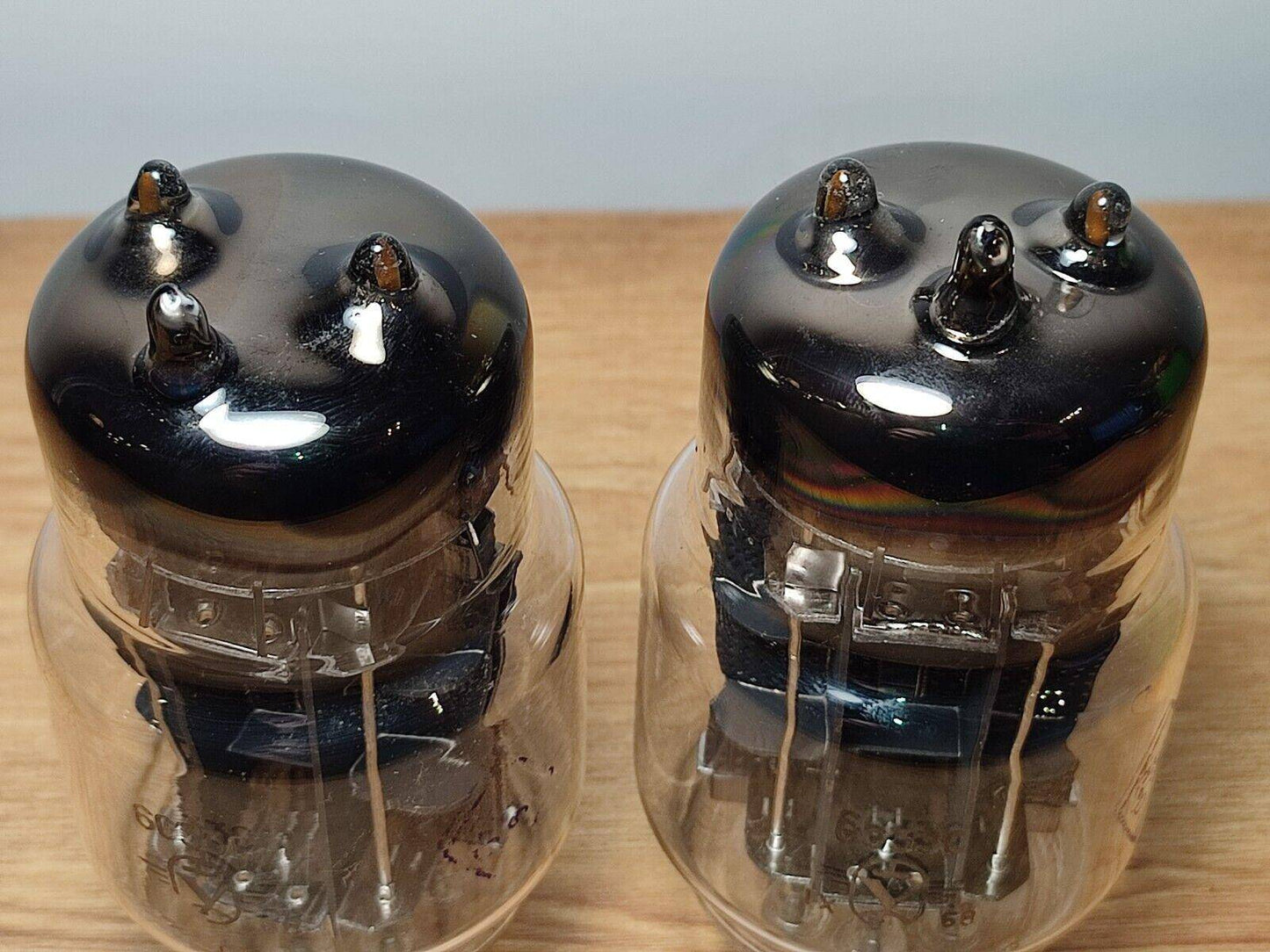 Pair 6S33S 6C33C 1968's Russian Audiophile High Power Triode Tubes OTK NOS - Vintage Radio Parts Store