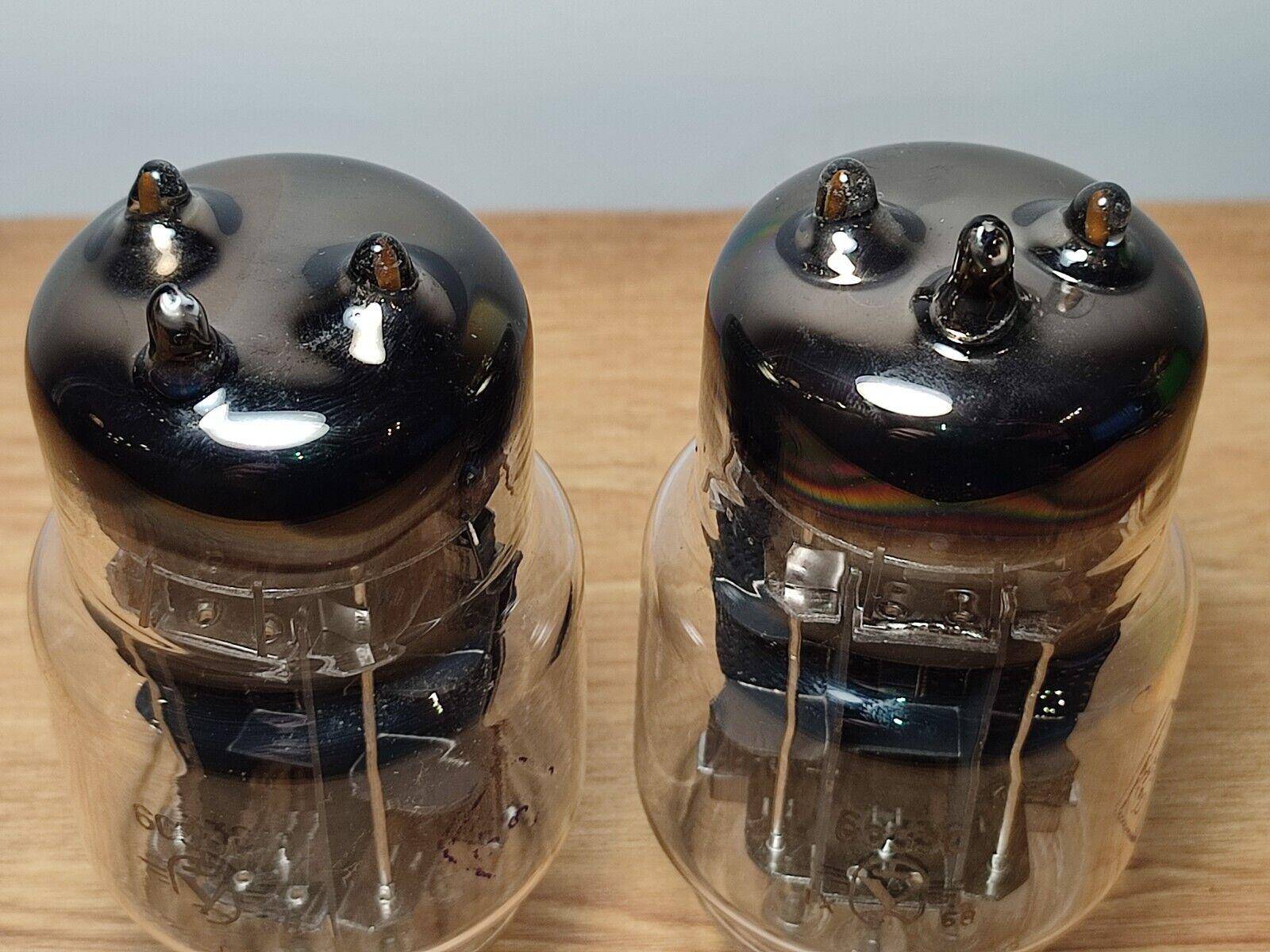 Pair 6S33S 6C33C 1968's Russian Audiophile High Power Triode Tubes OTK NOS - Vintage Radio Parts Store